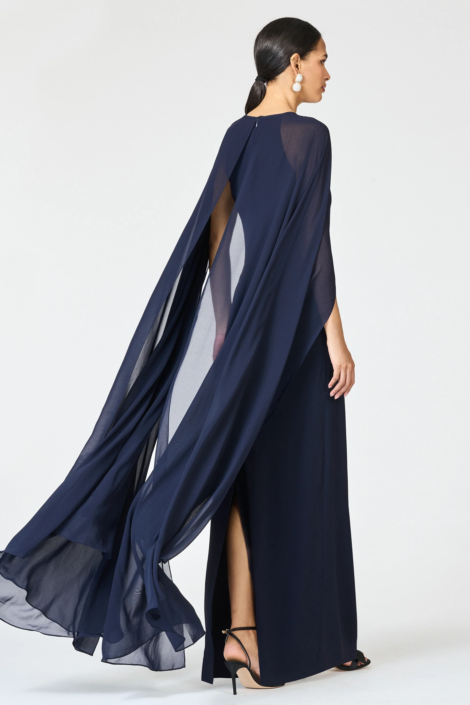 EMBELLISHED COLLEEN GOWN - MIDNIGHT - Image 5