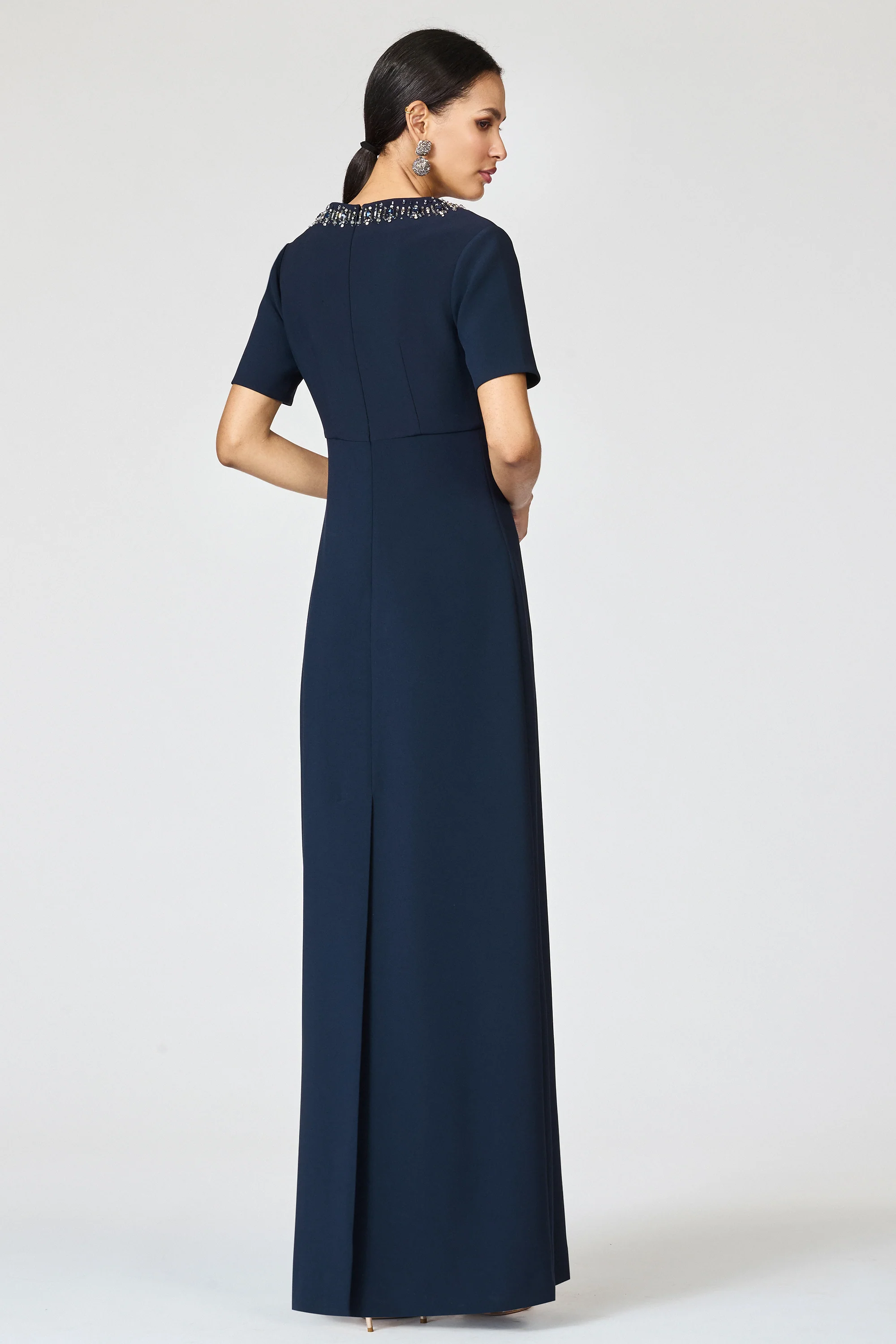 EMBELLISHED FRANCA GOWN - MIDNIGHT - FINAL SALE - Image 5