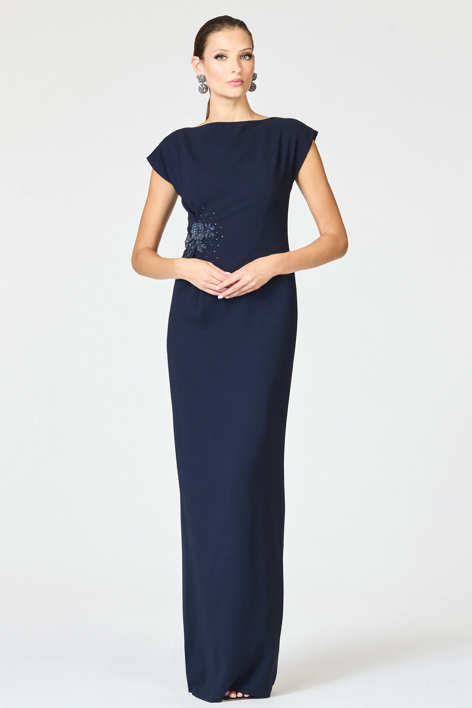 EMBELLISHED KELLY GOWN - MIDNIGHT - Image 5