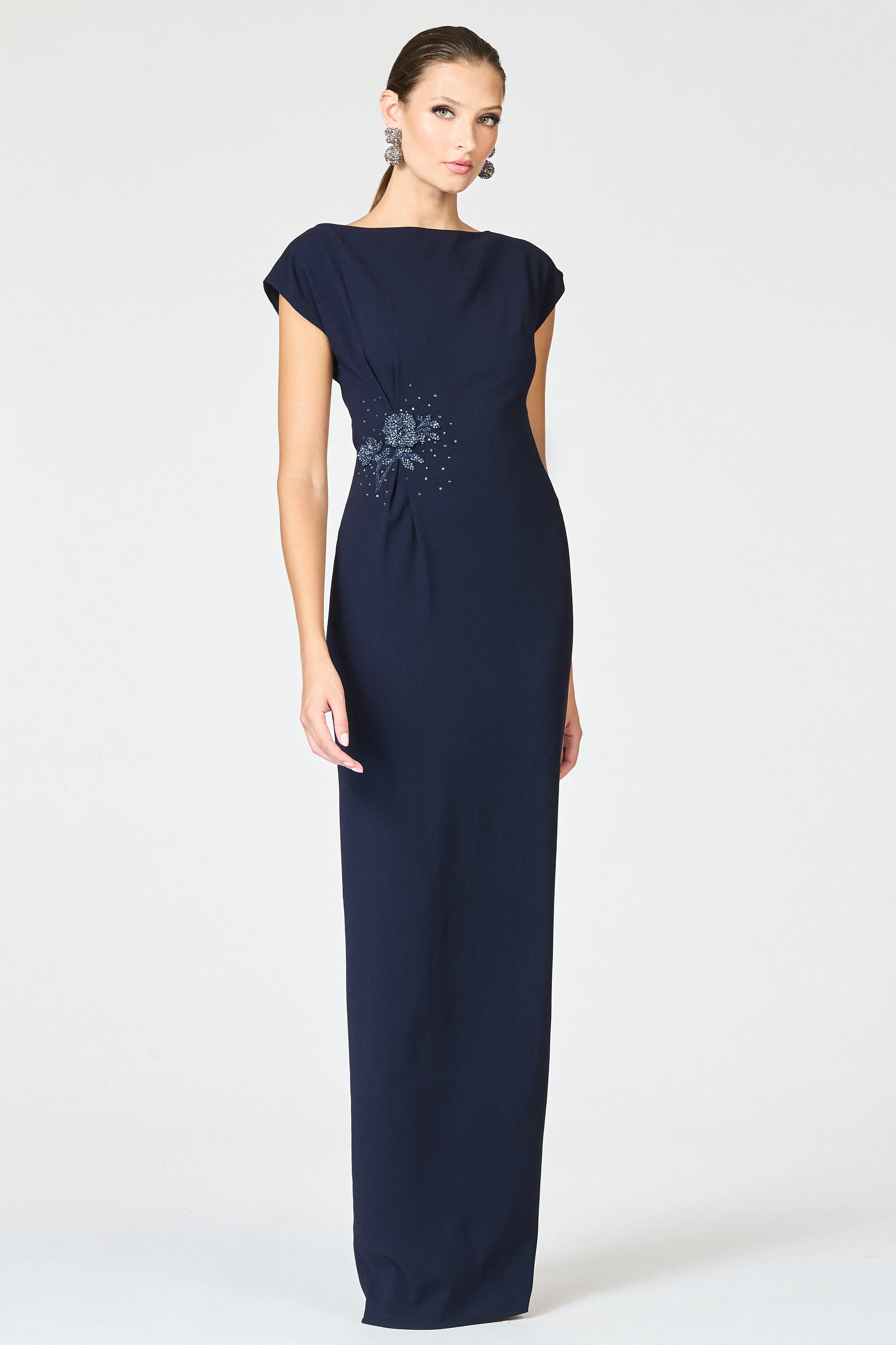 EMBELLISHED KELLY GOWN - MIDNIGHT - Image 6