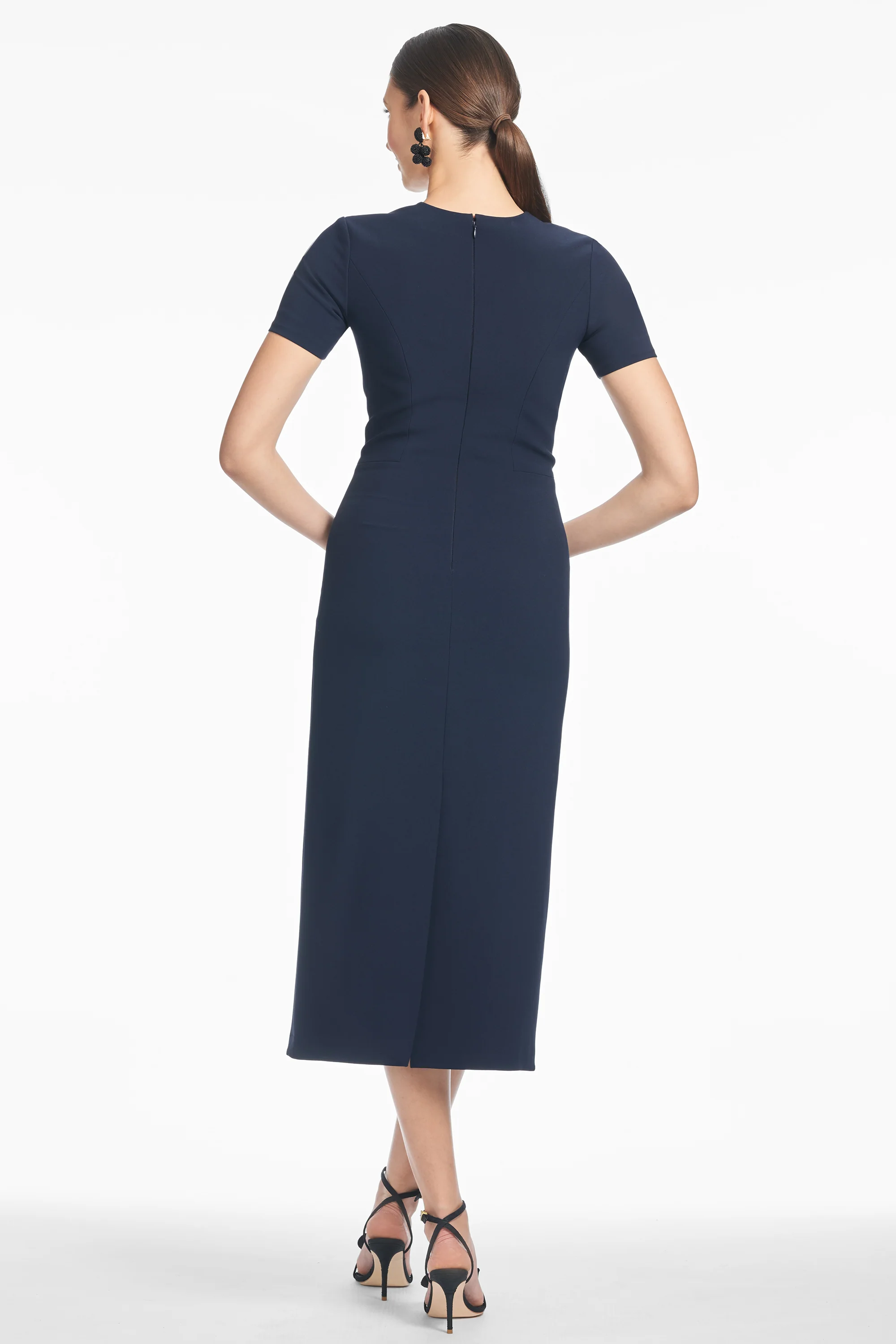 EMBELLISHED TAMARA DRESS - MIDNIGHT - Image 5