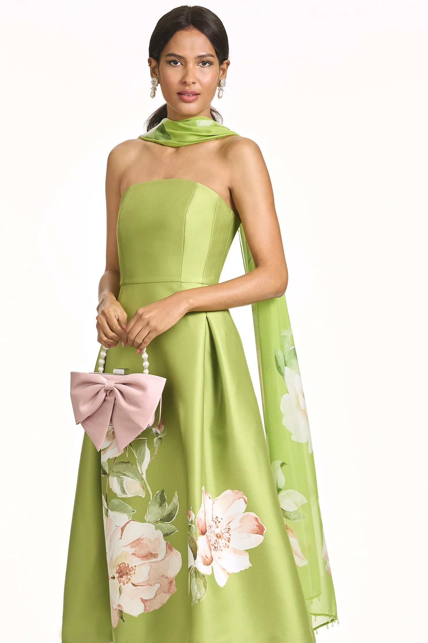 EMBELLISHED EMMY SCARF - PERIDOT SOIREE - Image 2