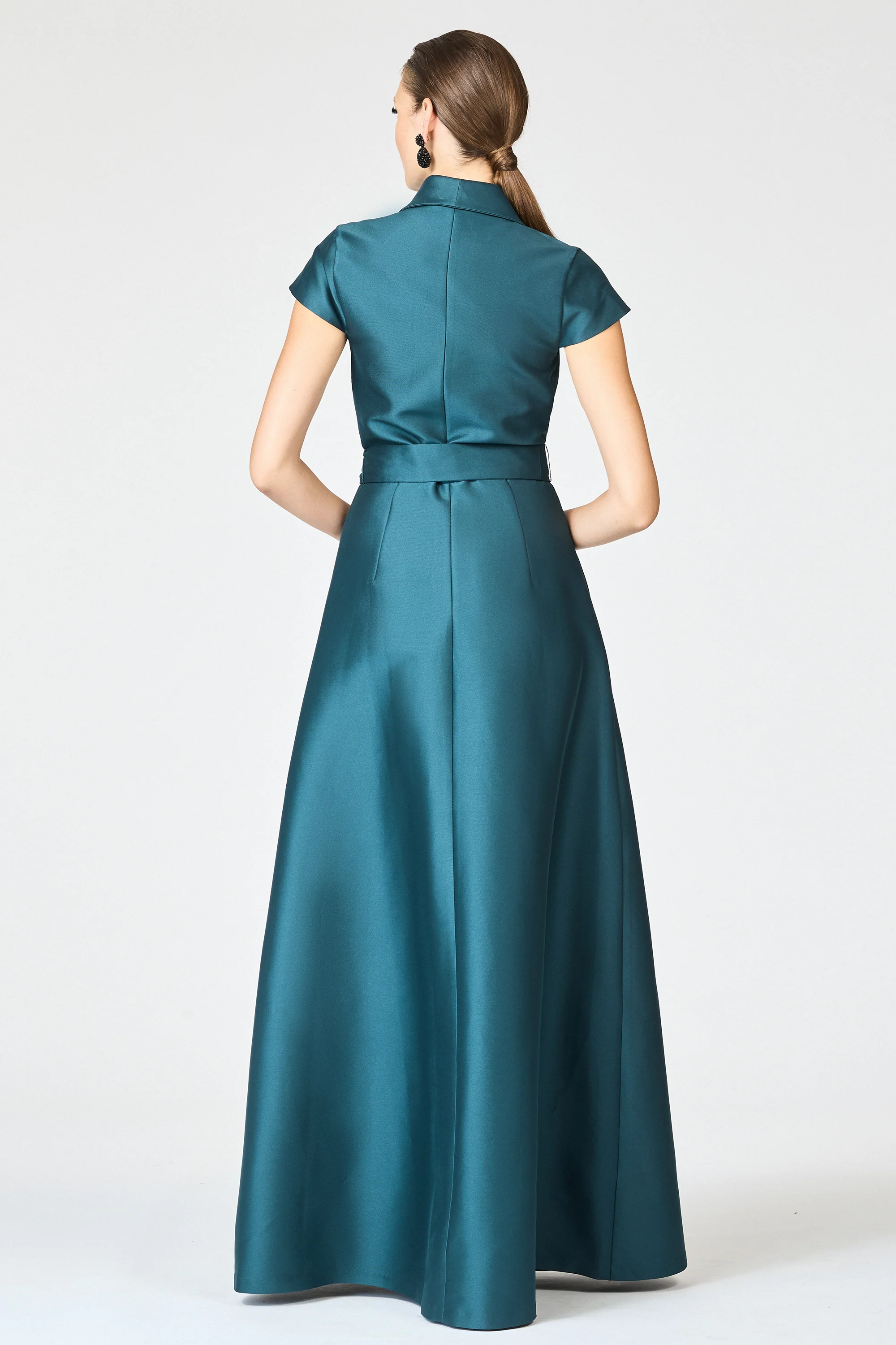 ETIENNE GOWN - FOREST GREEN - Image 4