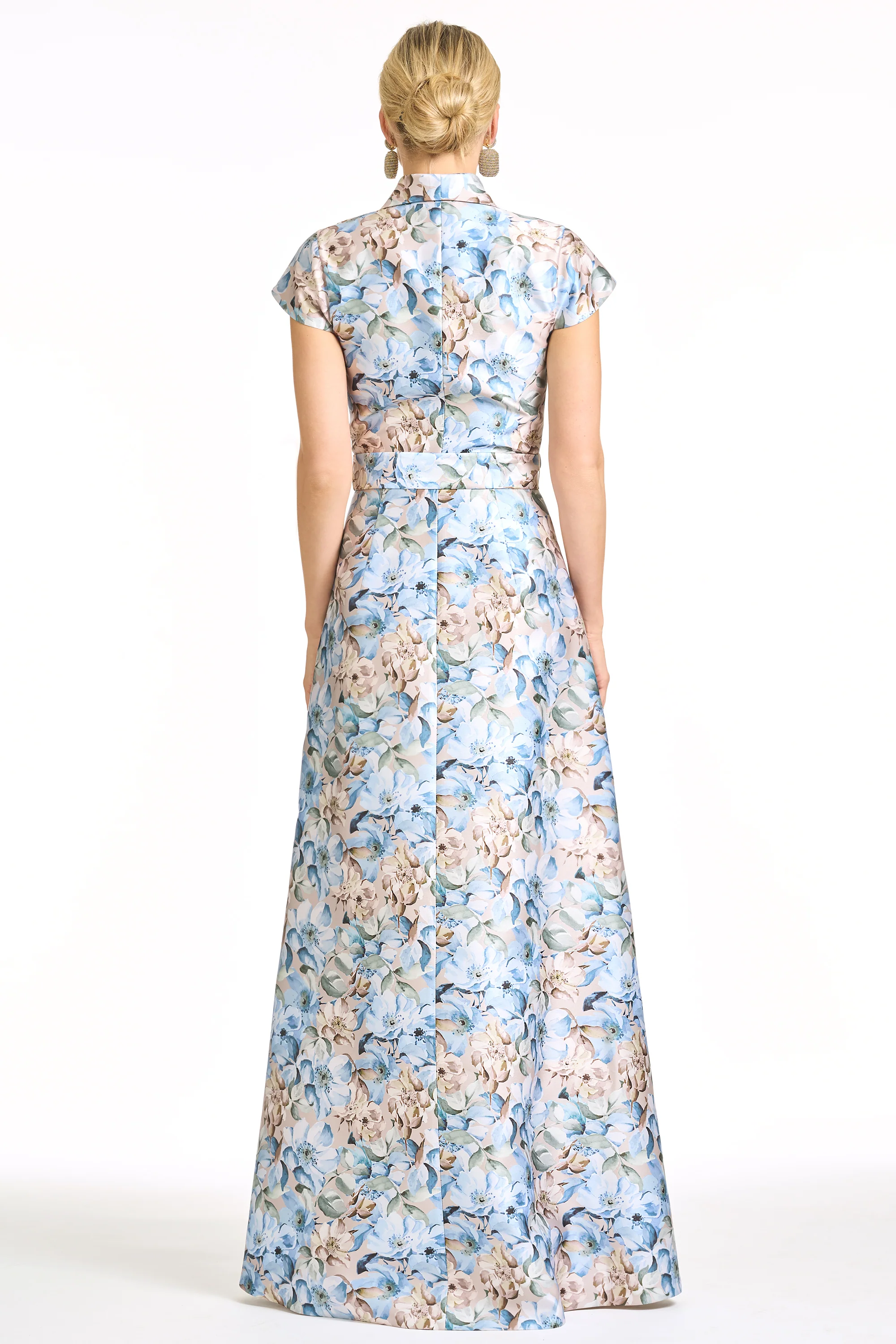 ETIENNE GOWN - WATERCOLOR GERNAIUM - Image 3