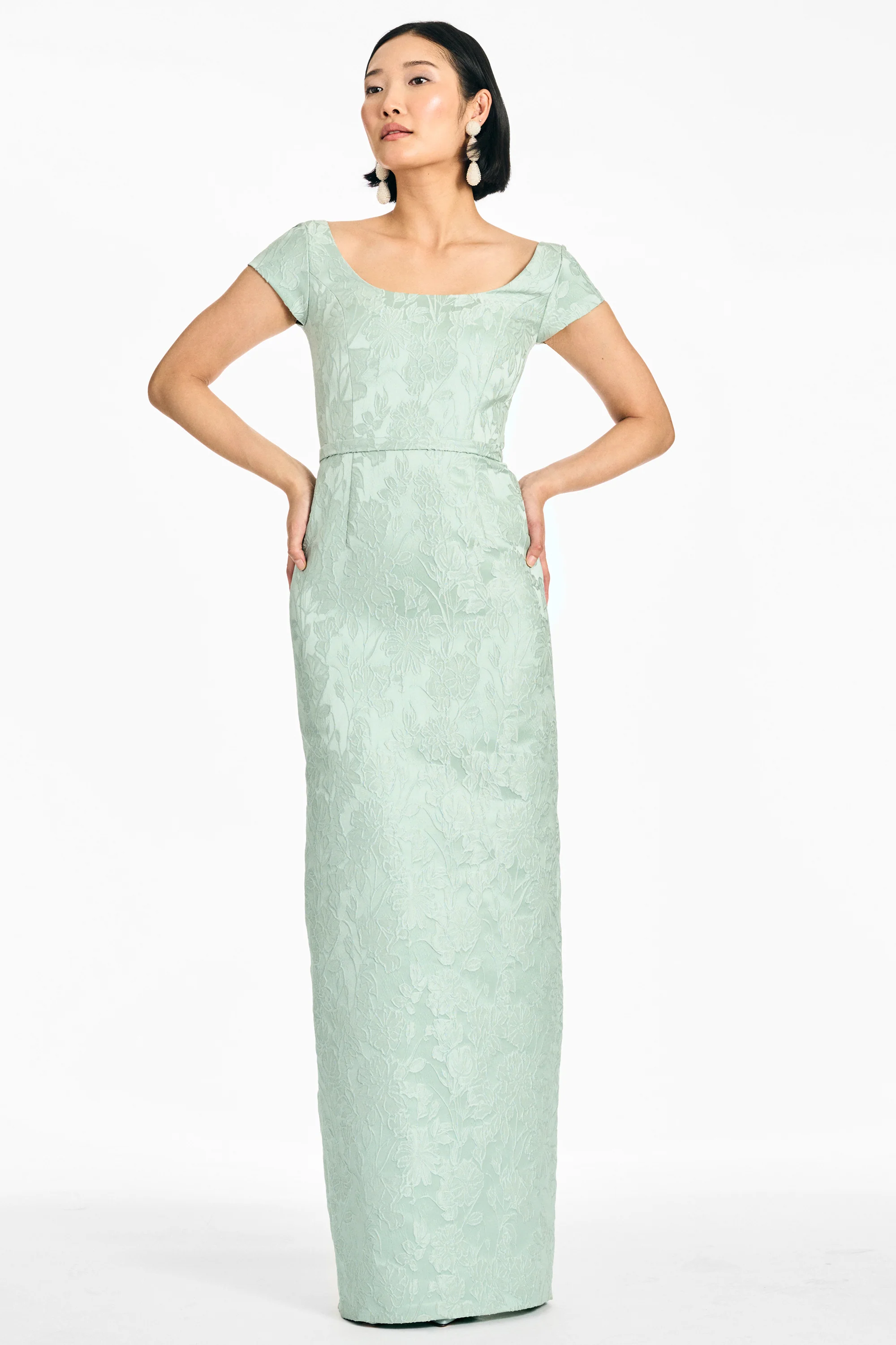 GRACE GOWN - CELADON - Image 5