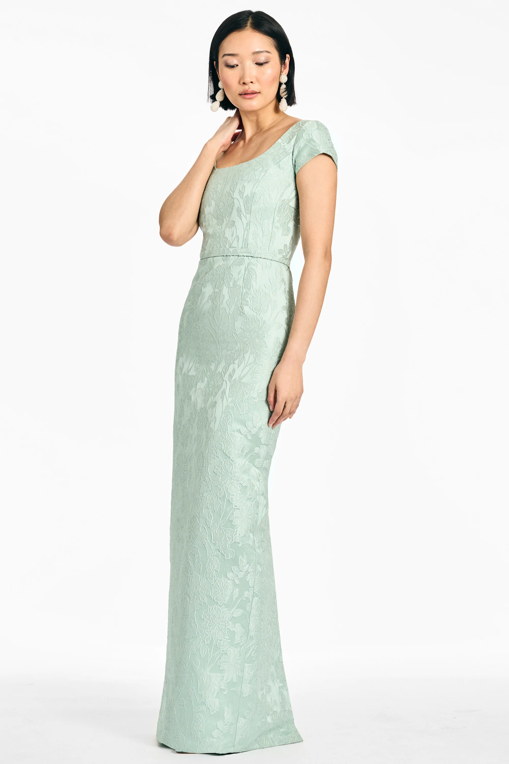 GRACE GOWN - CELADON - Image 6