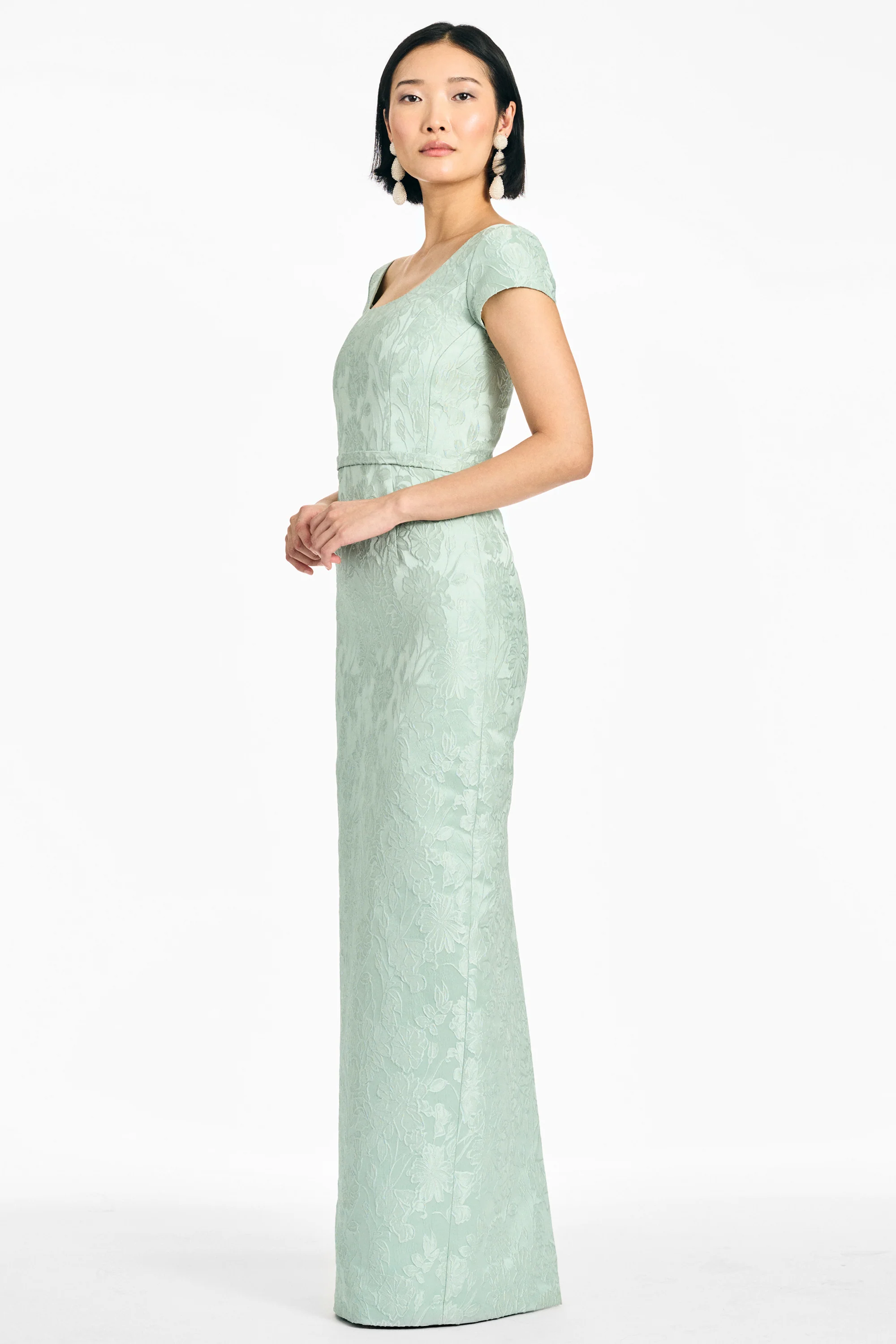 GRACE GOWN - CELADON - Image 8