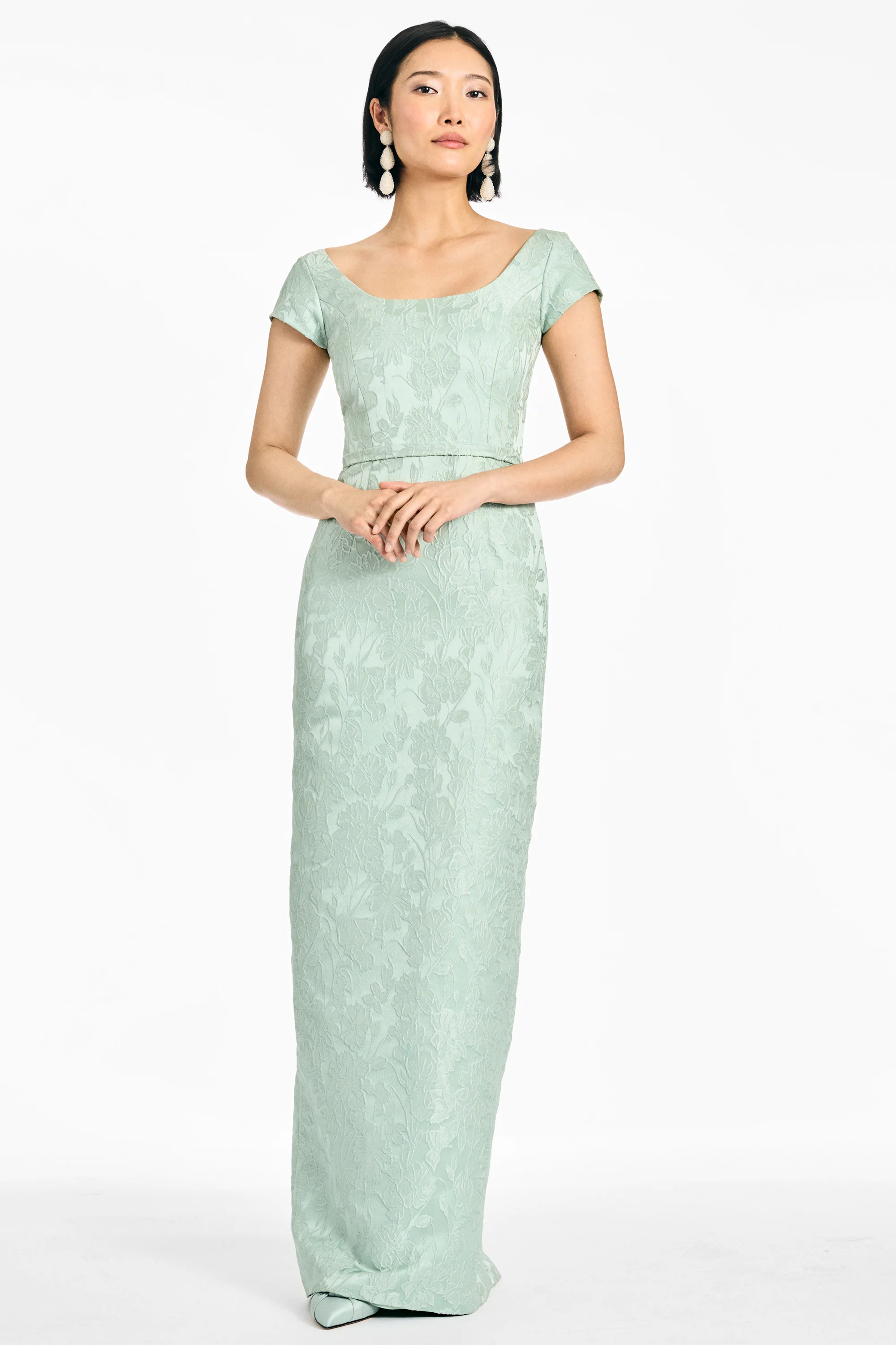 GRACE GOWN - CELADON - Image 9