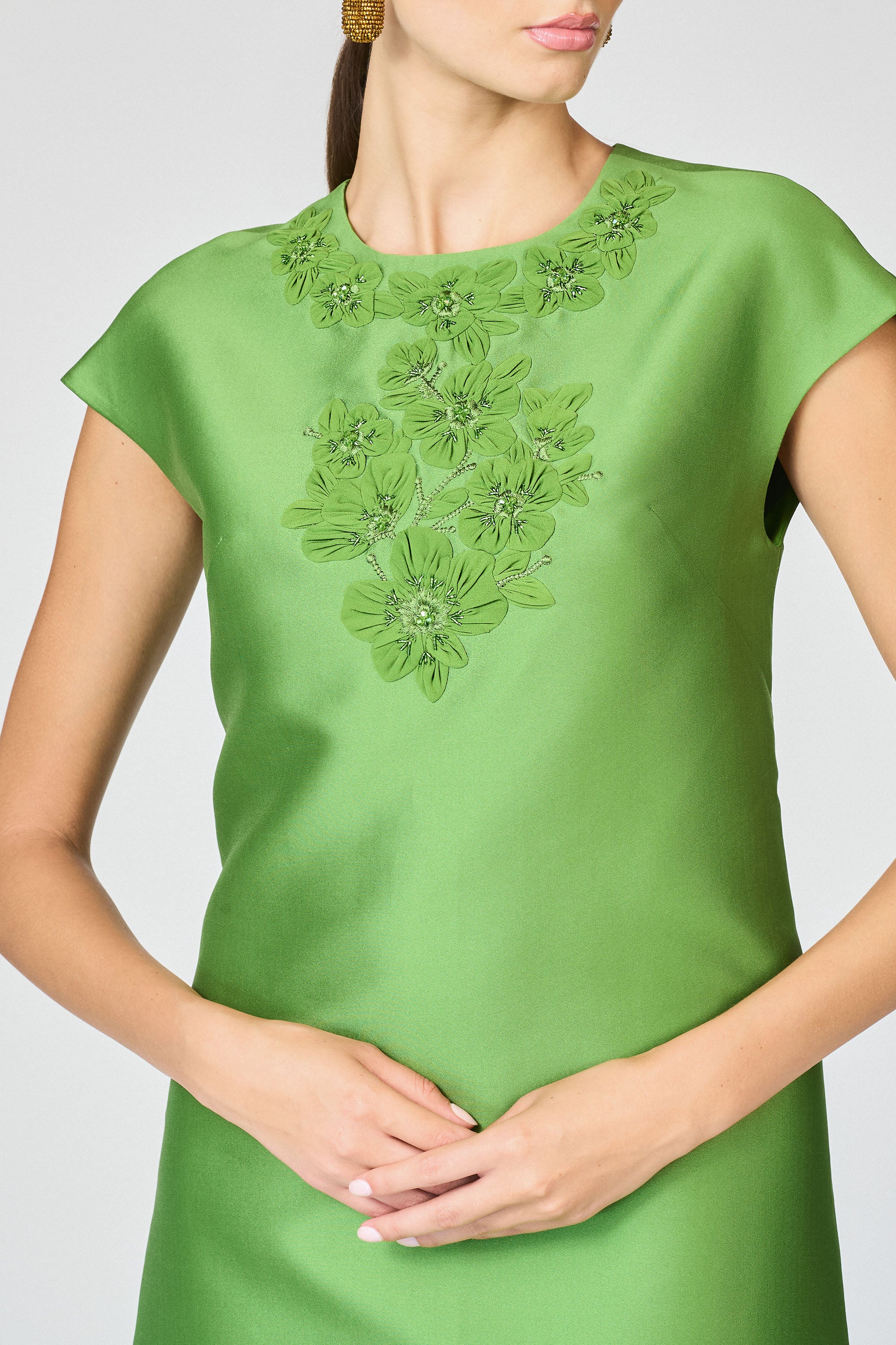 GWENDOLYN GOWN - GREEN GARNET - Image 4