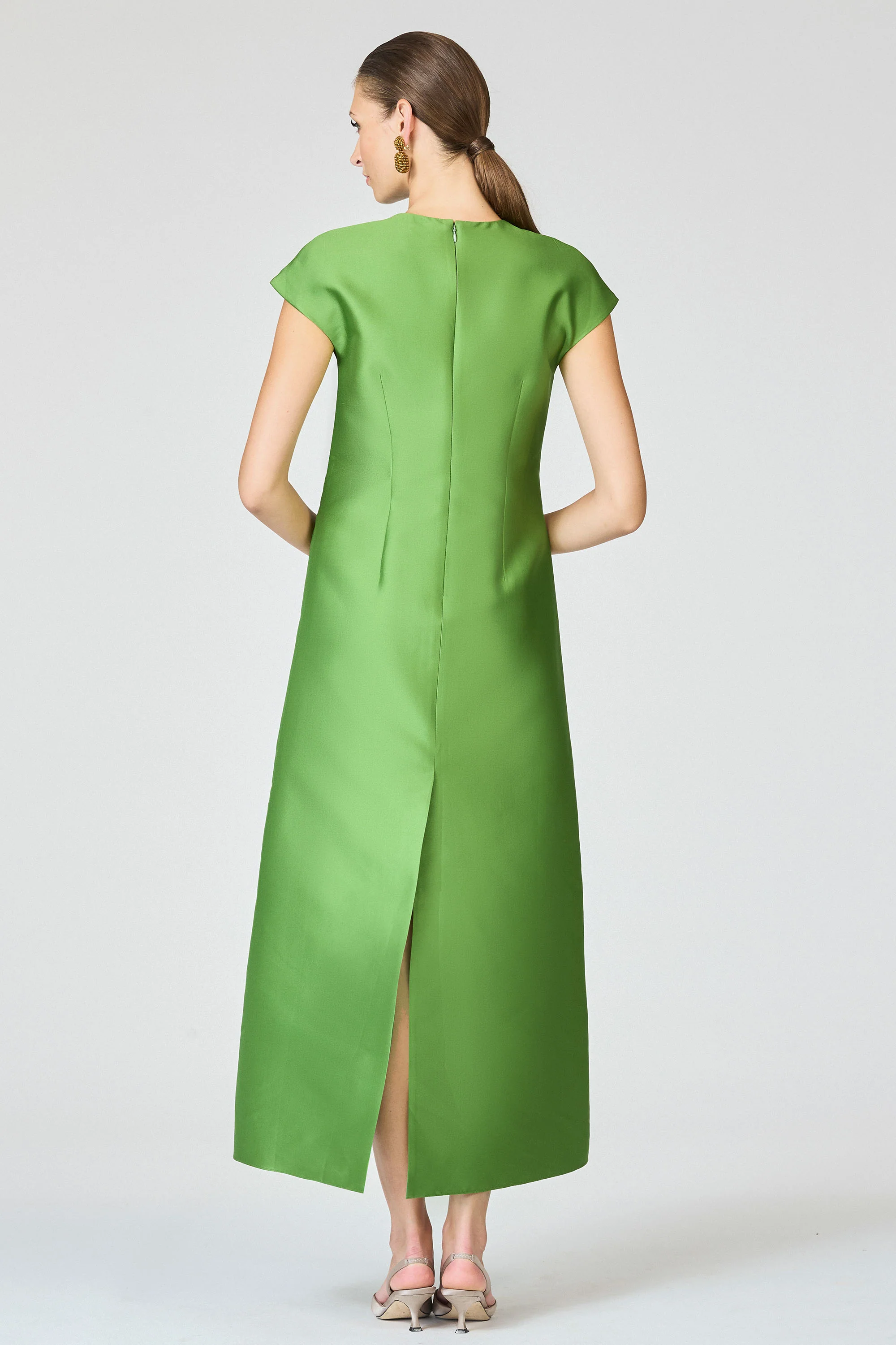 GWENDOLYN GOWN - GREEN GARNET - Image 5