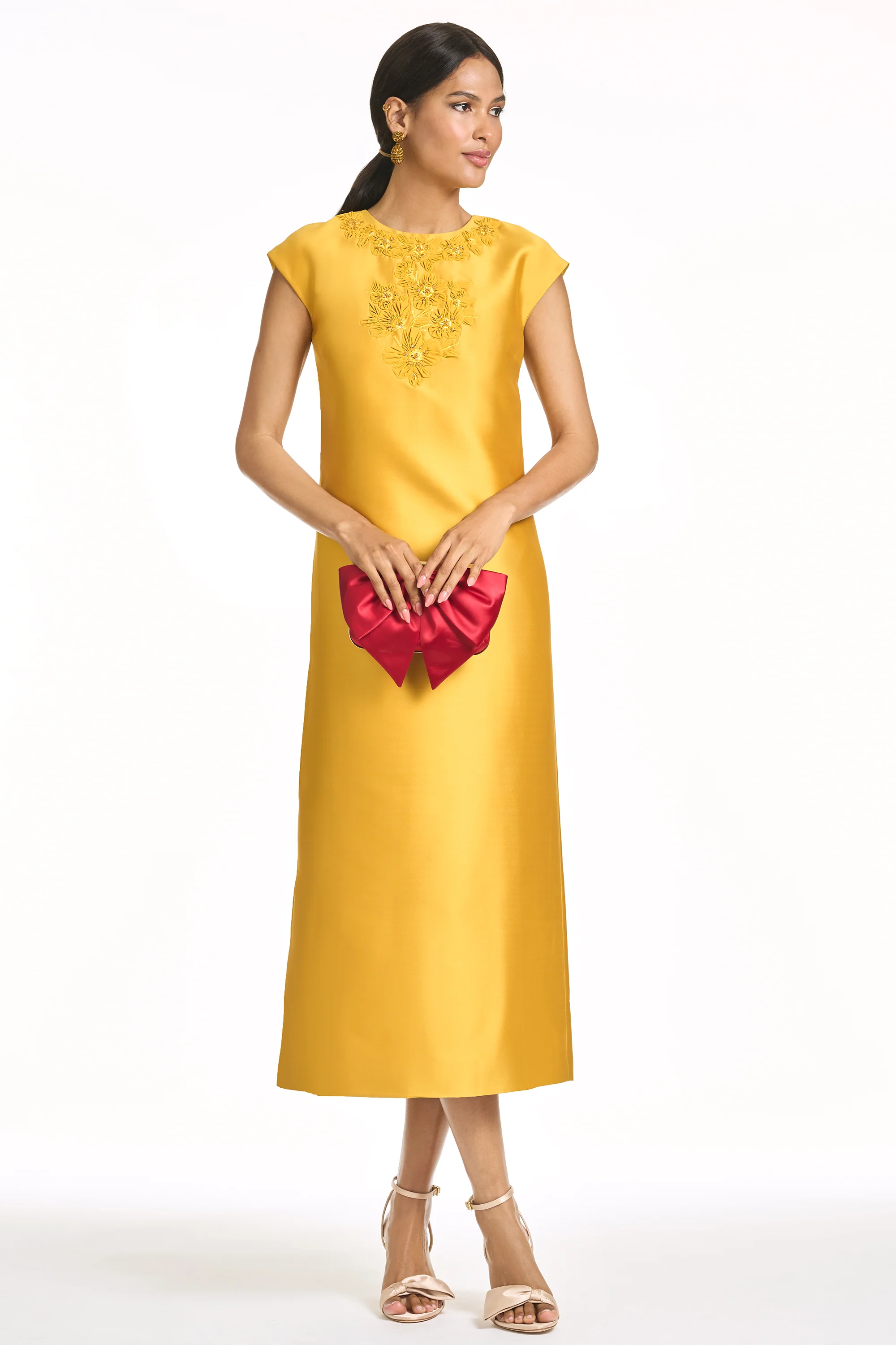 GWENDOLYN GOWN - SAFFRON - Image 3
