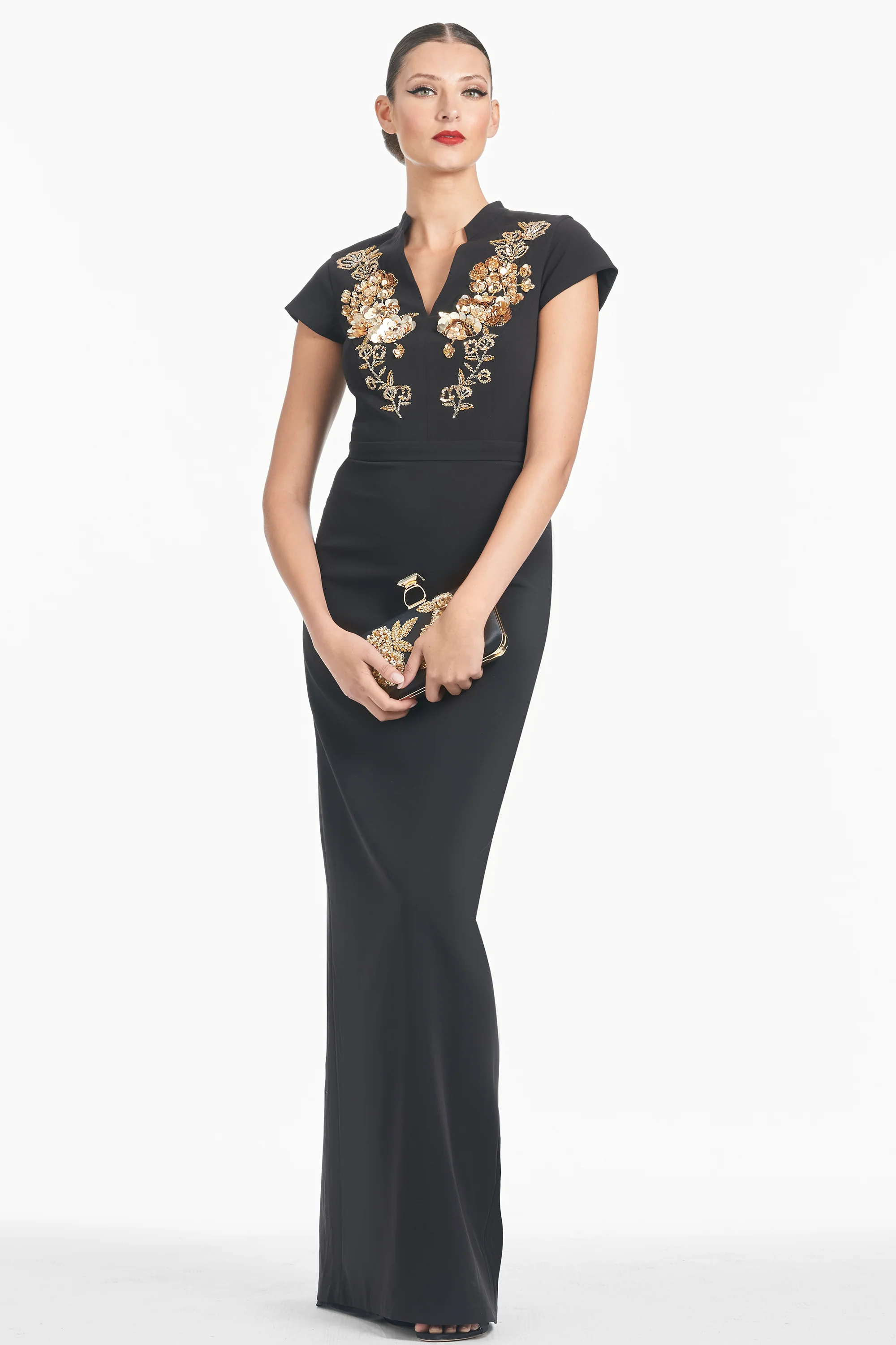 HUDSON GOWN - BLACK - FINAL SALE - Image 3