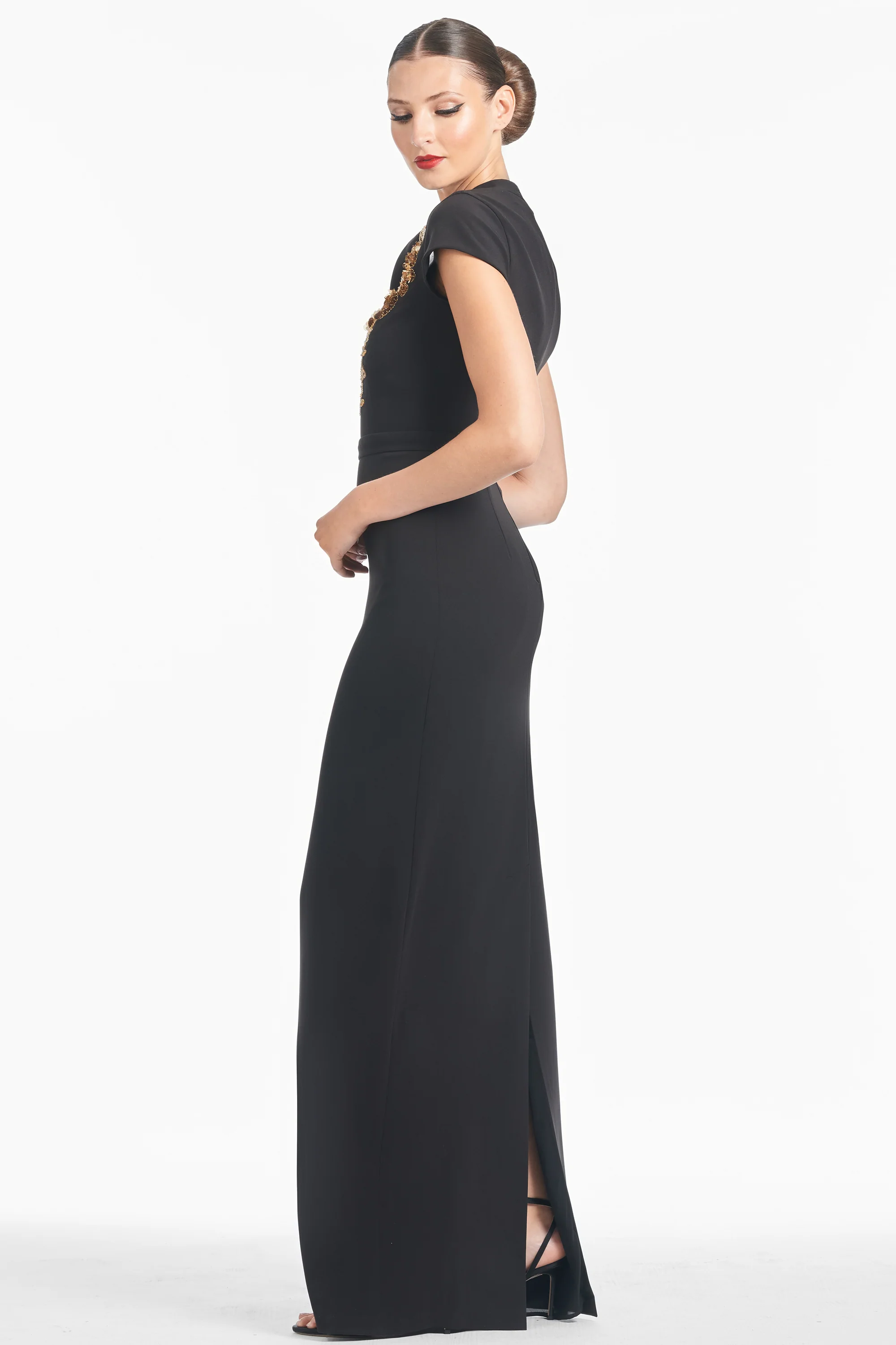 HUDSON GOWN - BLACK - FINAL SALE - Image 5