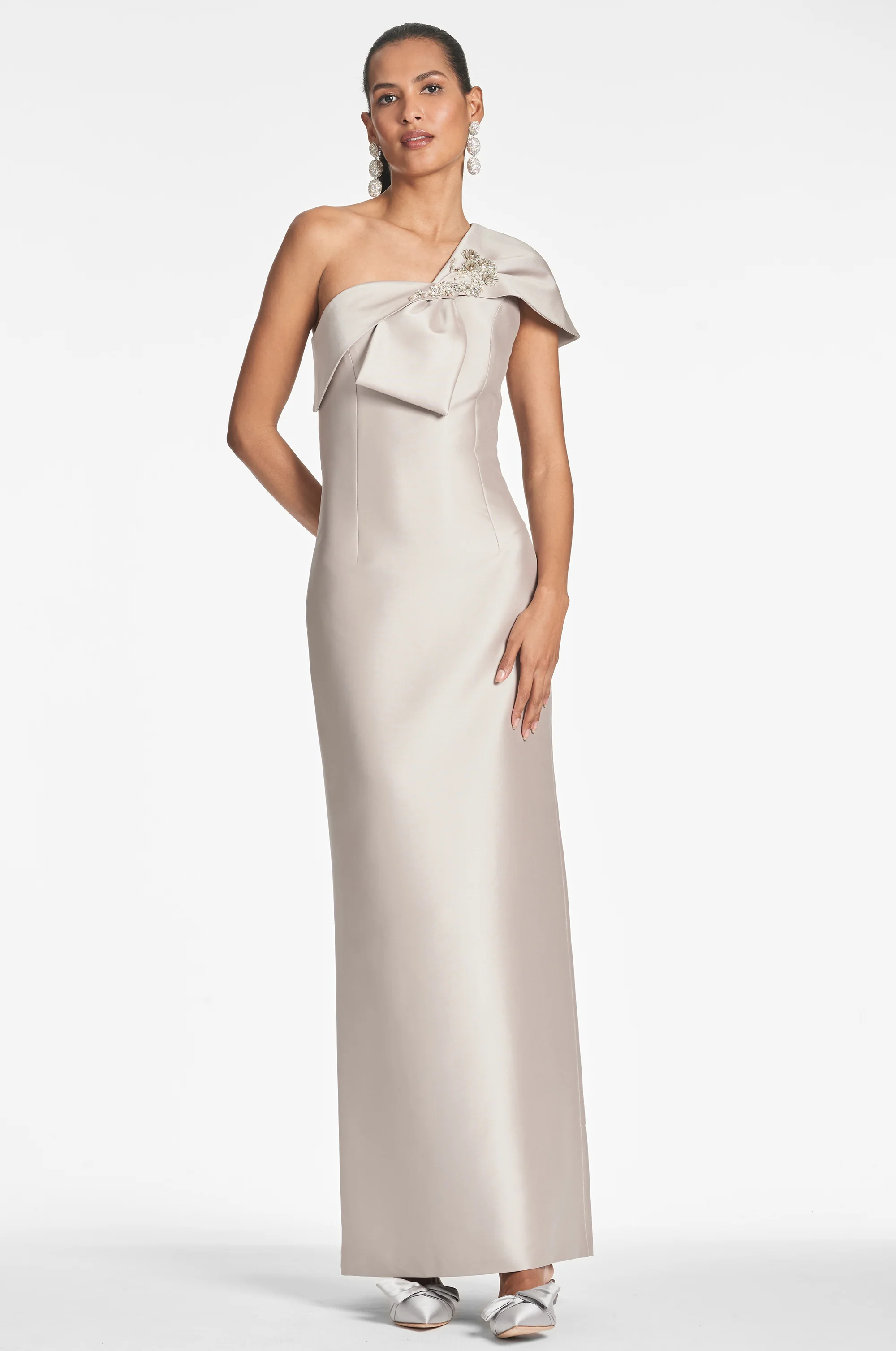 INES GOWN - FROSTY PEWTER - FINAL SALE - Image 2