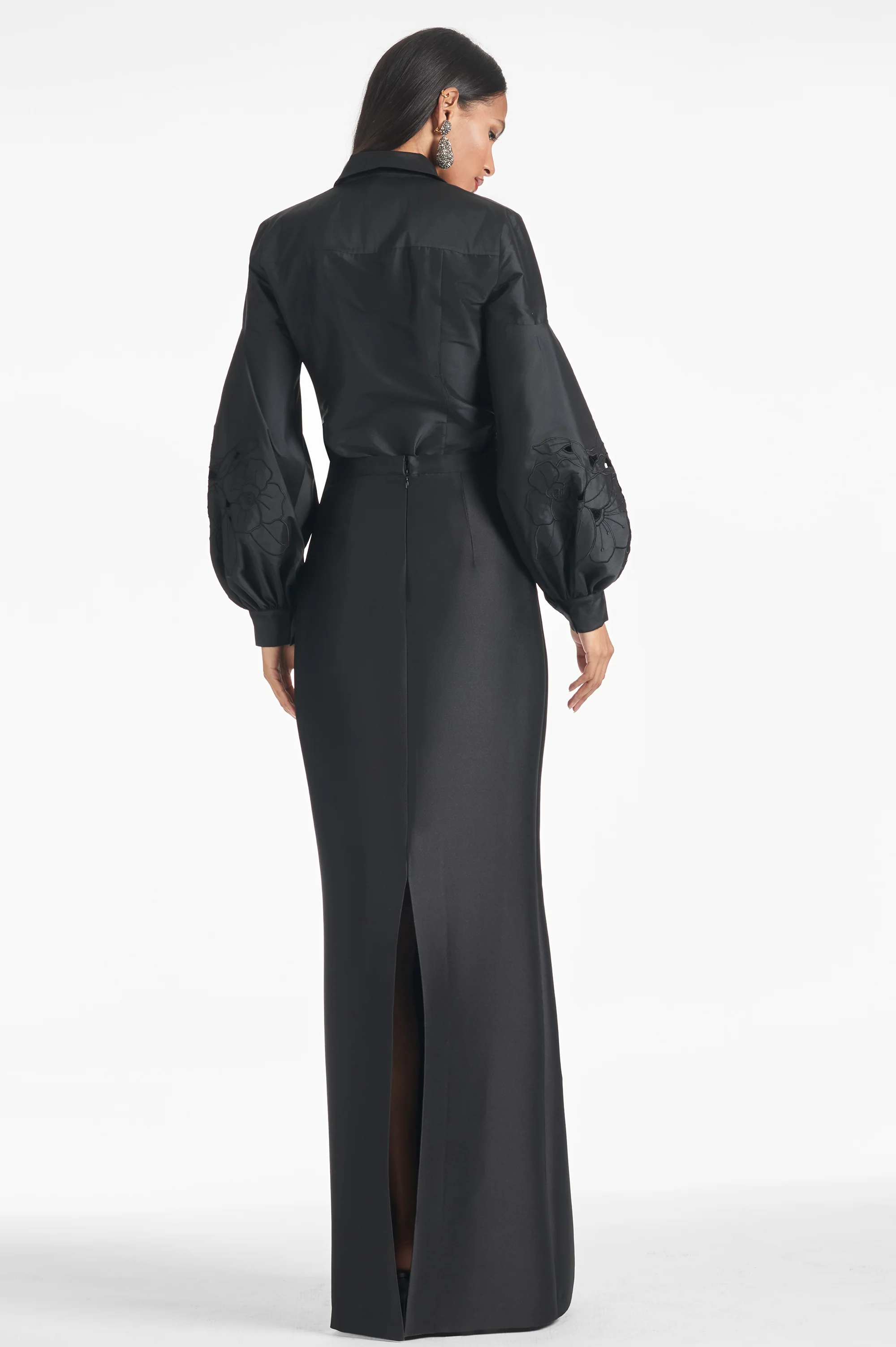 ISOLDE SKIRT - BLACK - FINAL SALE - Image 4