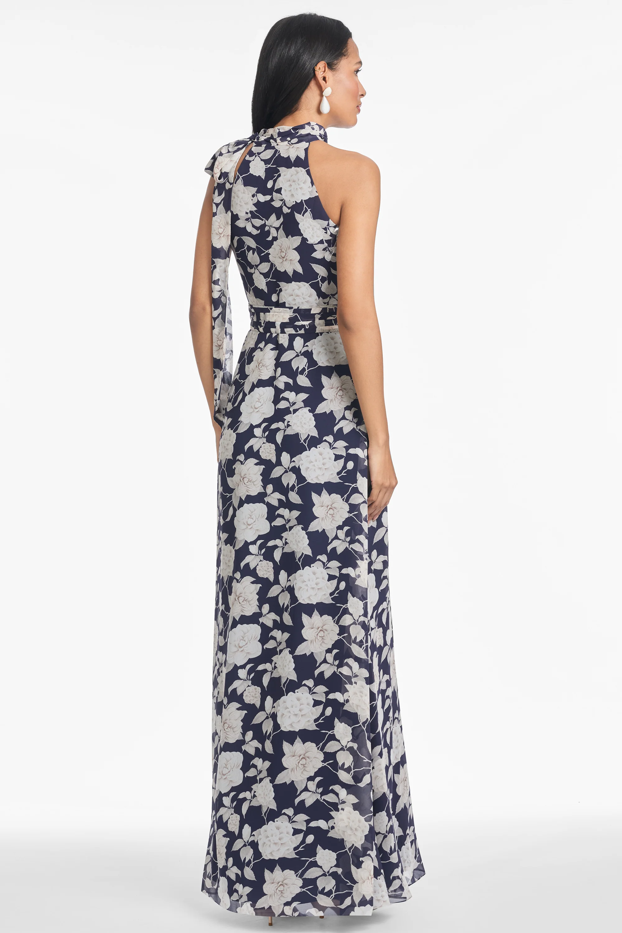 KAYLA GOWN - ALABASTER BEGONIA - Image 3