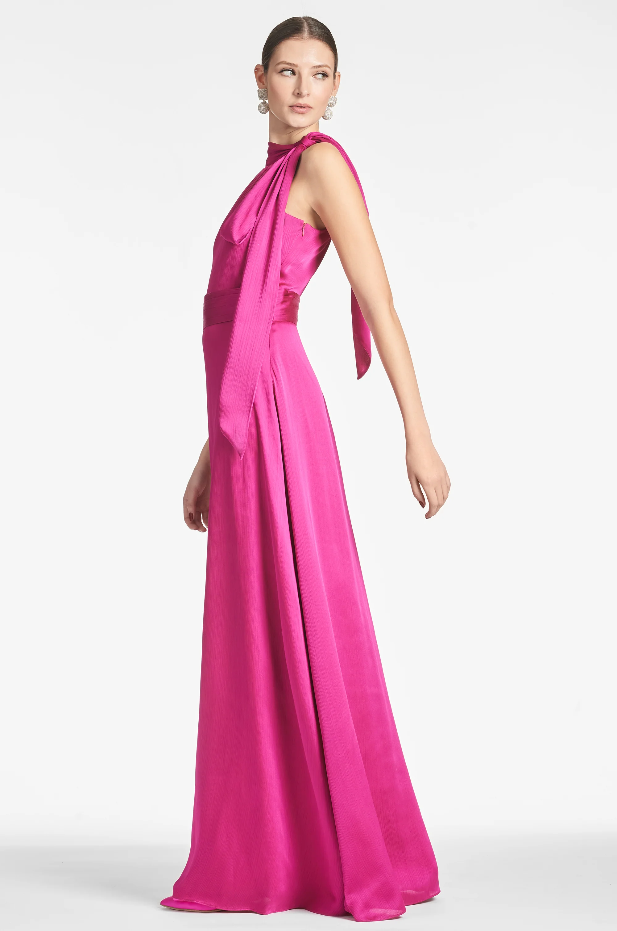 KAYLA GOWN - DRAGONFRUIT - FINAL SALE - Image 3