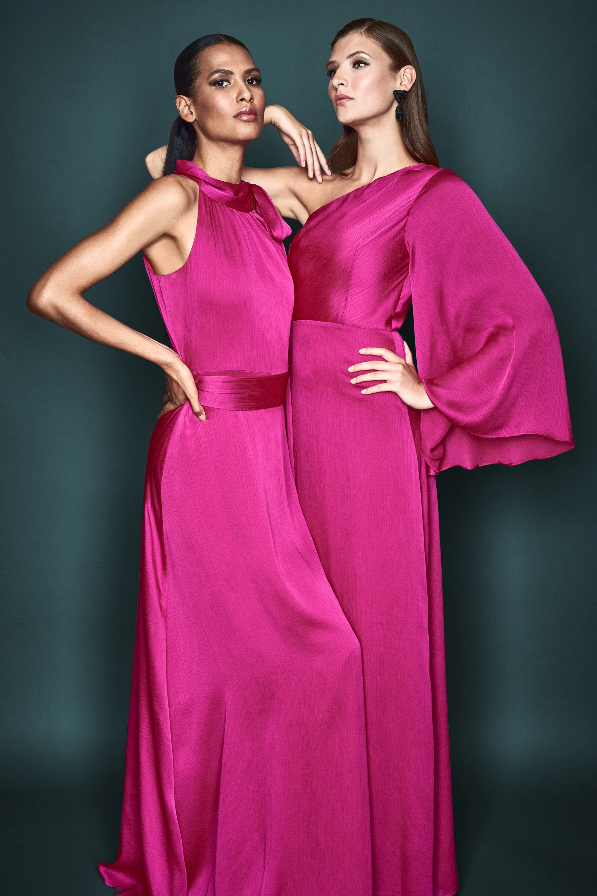 KAYLA GOWN - DRAGONFRUIT - FINAL SALE - Image 4