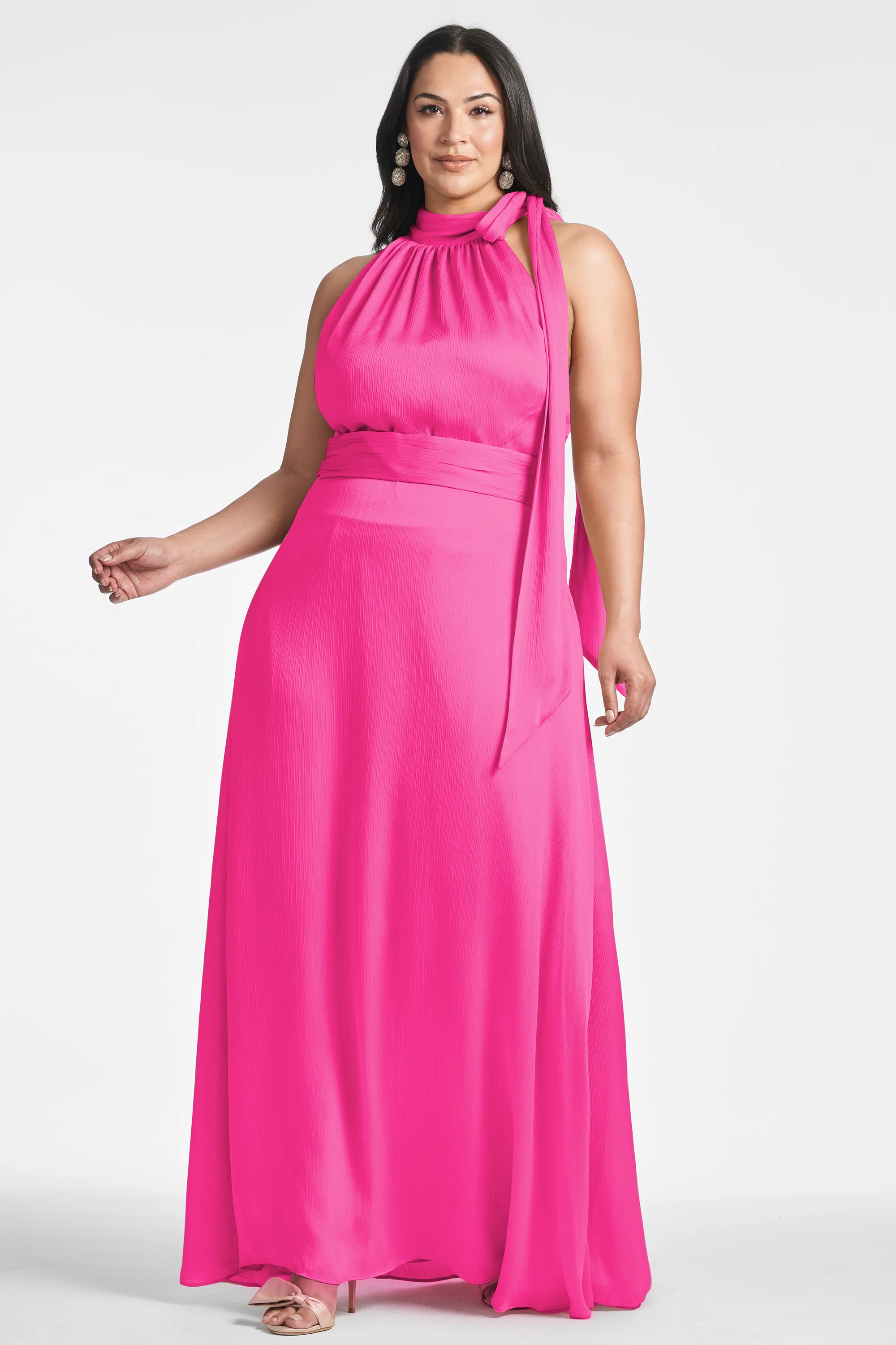 KAYLA GOWN - DRAGONFRUIT - FINAL SALE - Image 6