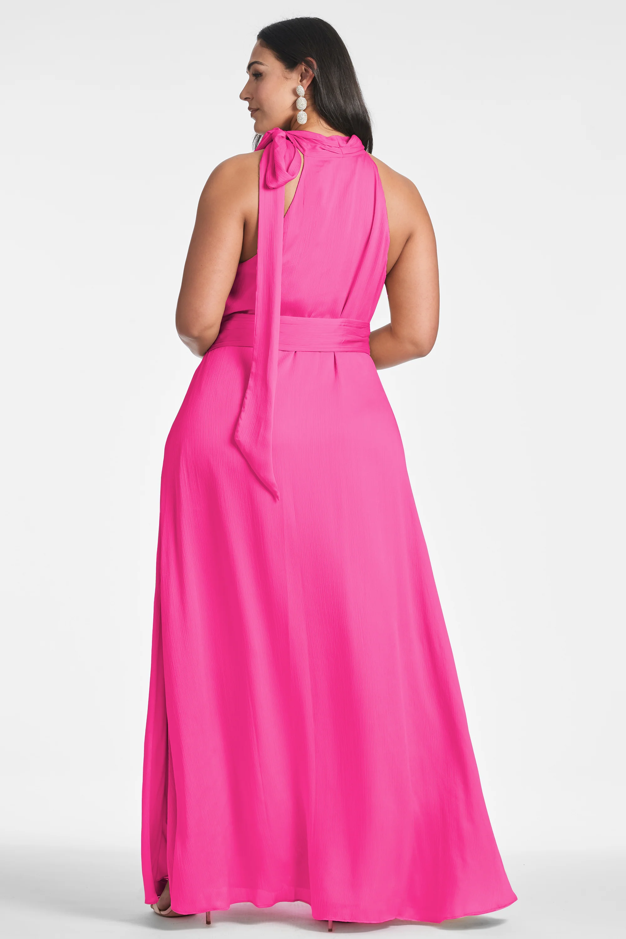 KAYLA GOWN - DRAGONFRUIT - FINAL SALE - Image 8