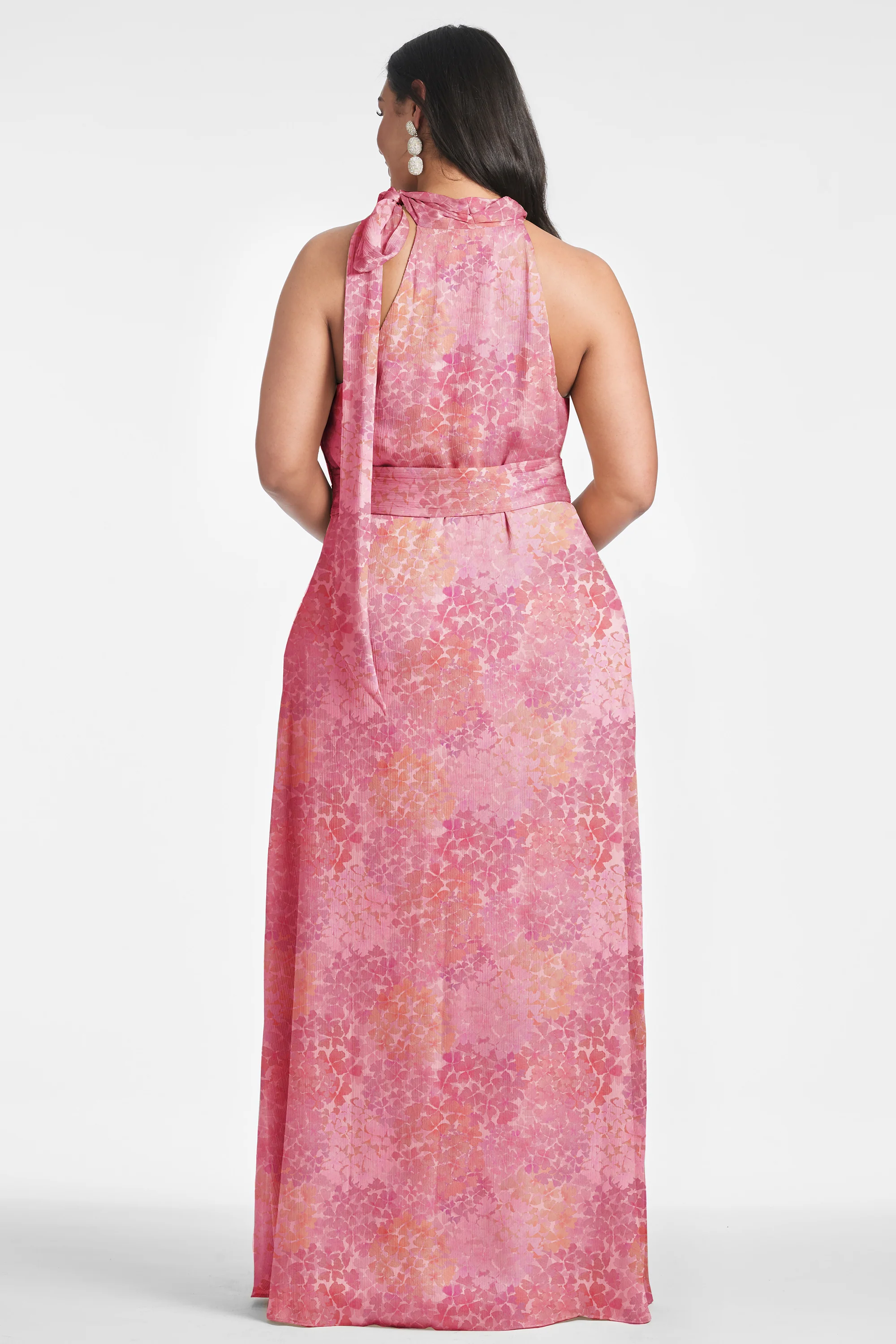 KAYLA GOWN - PASTEL SUNSET HYDRANGEA - FINAL SALE - Image 6