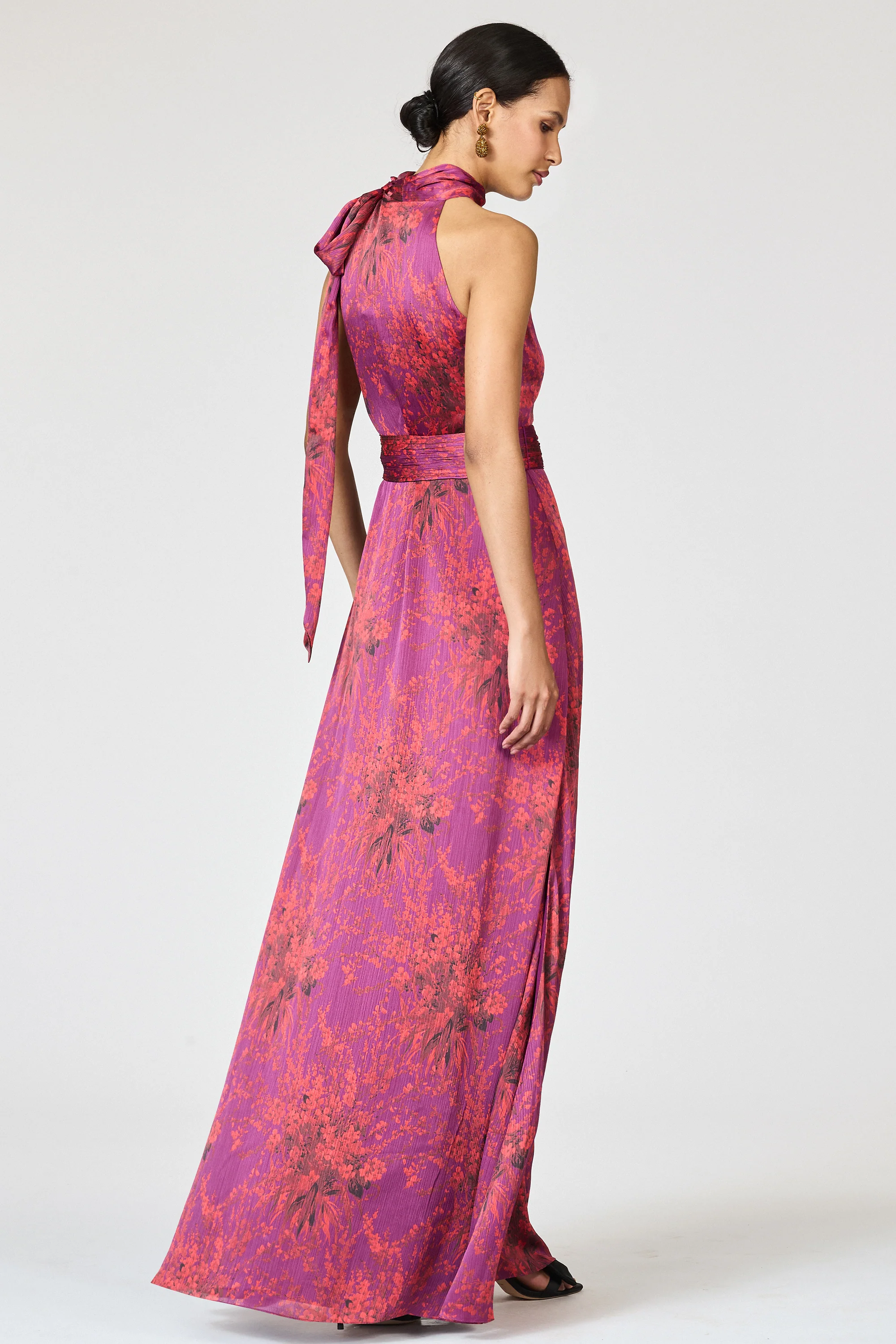 KAYLA GOWN - RASPBERRY BOUQUET - Image 4