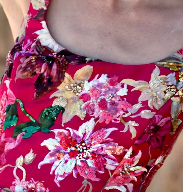 LANA GOWN - DEEP PINK DAHLIA - FINAL SALE - Image 2