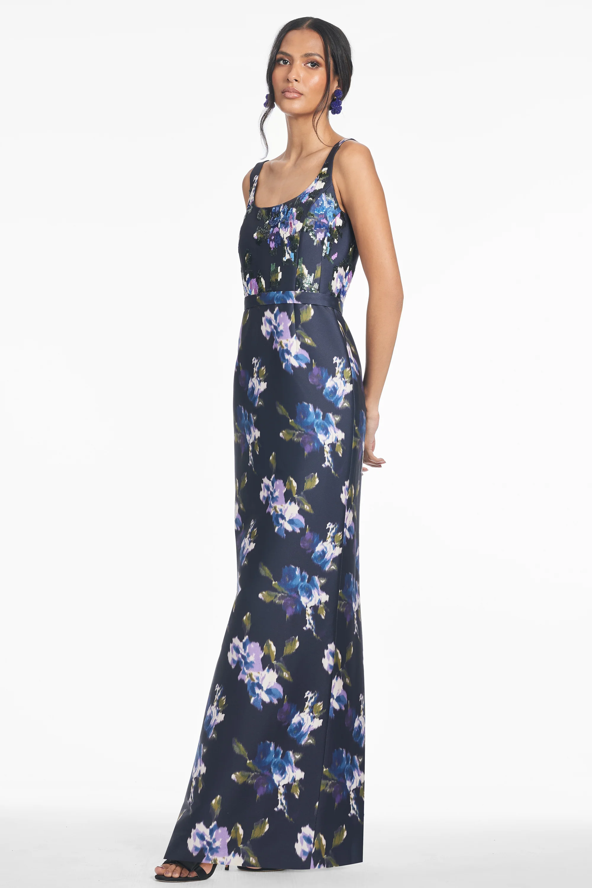 LANA GOWN - MIDNIGHT CORSAGE - FINAL SALE - Image 3