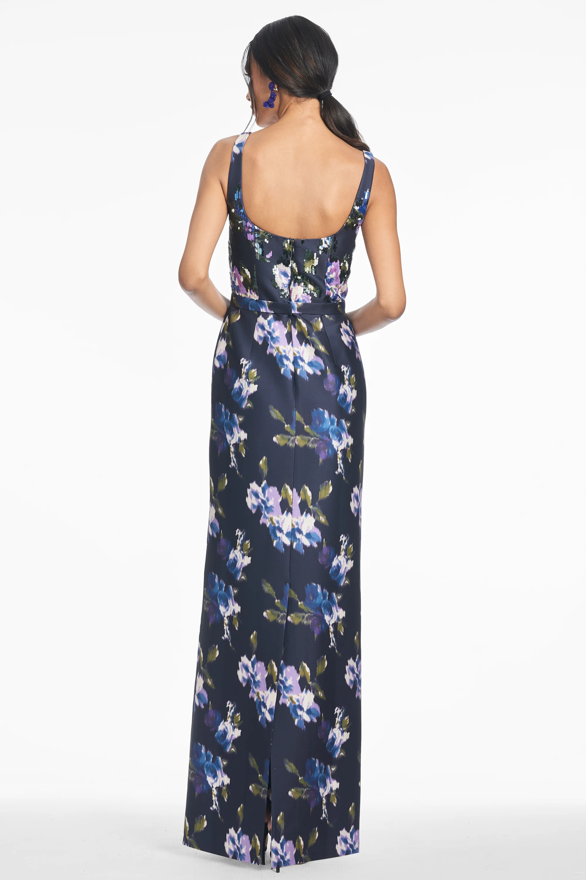 LANA GOWN - MIDNIGHT CORSAGE - FINAL SALE - Image 4