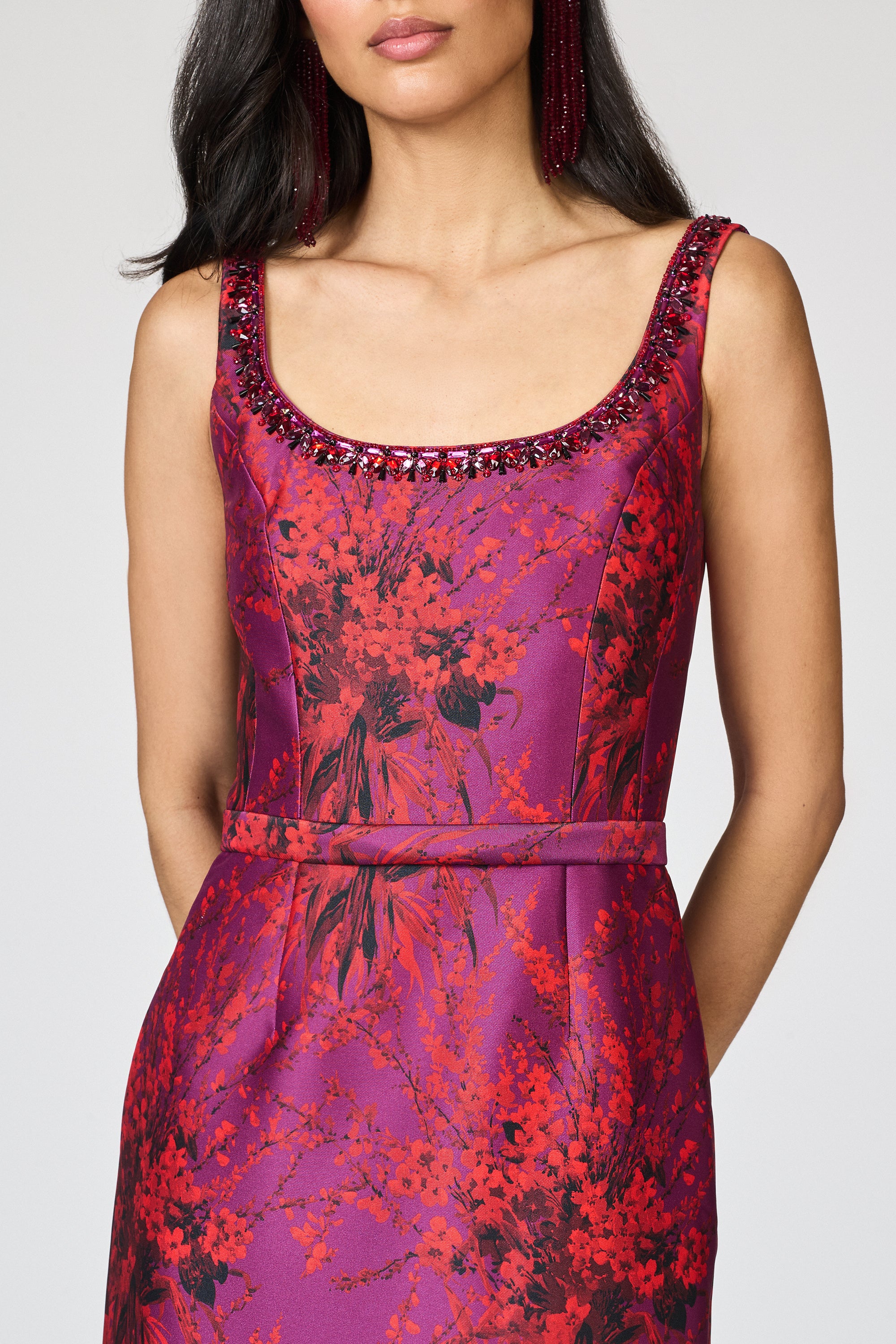 LANA GOWN - RASPBERRY BOUQUET - Image 4