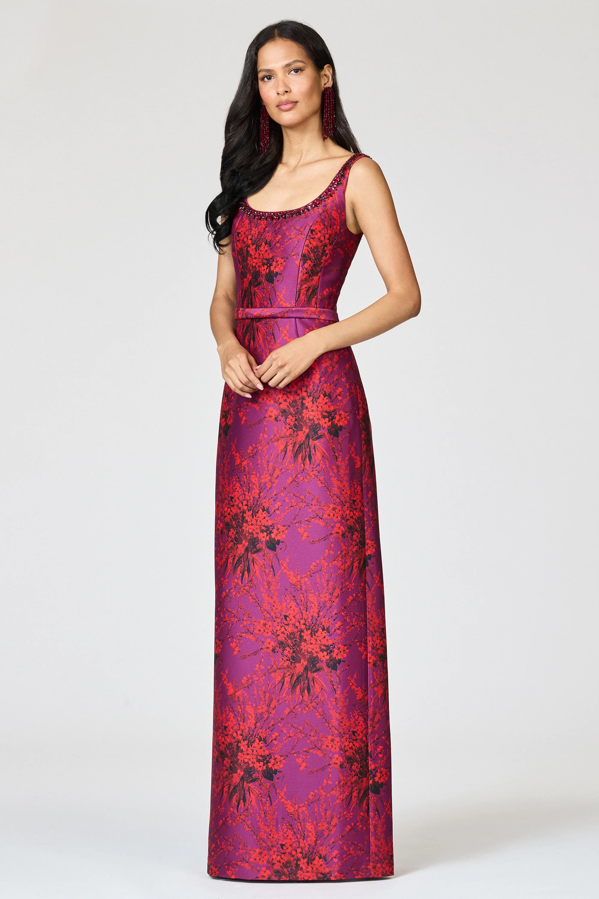 LANA GOWN - RASPBERRY BOUQUET - Image 5