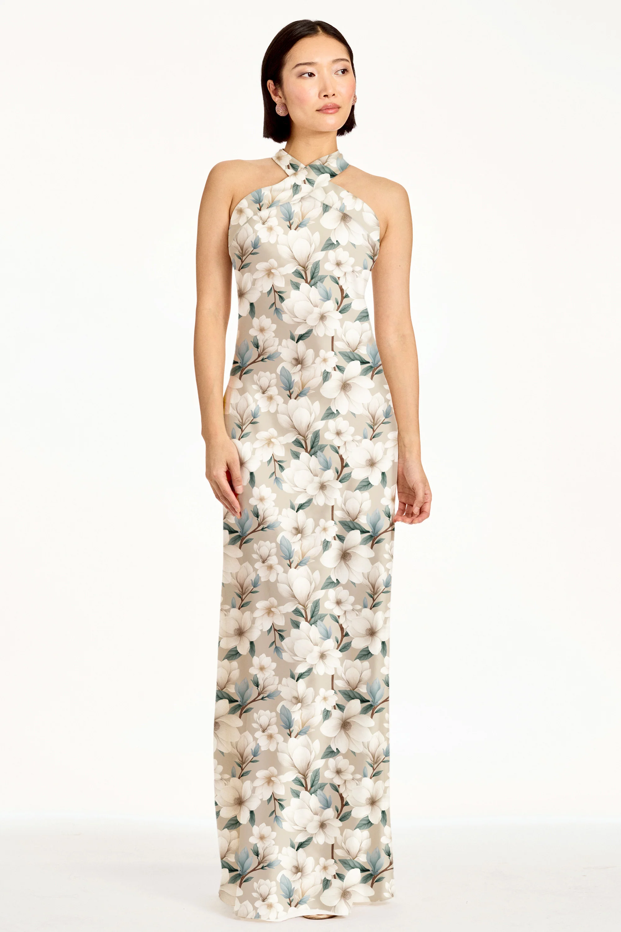 LAURANT GOWN - CHAMPAGNE MAGNOLIA