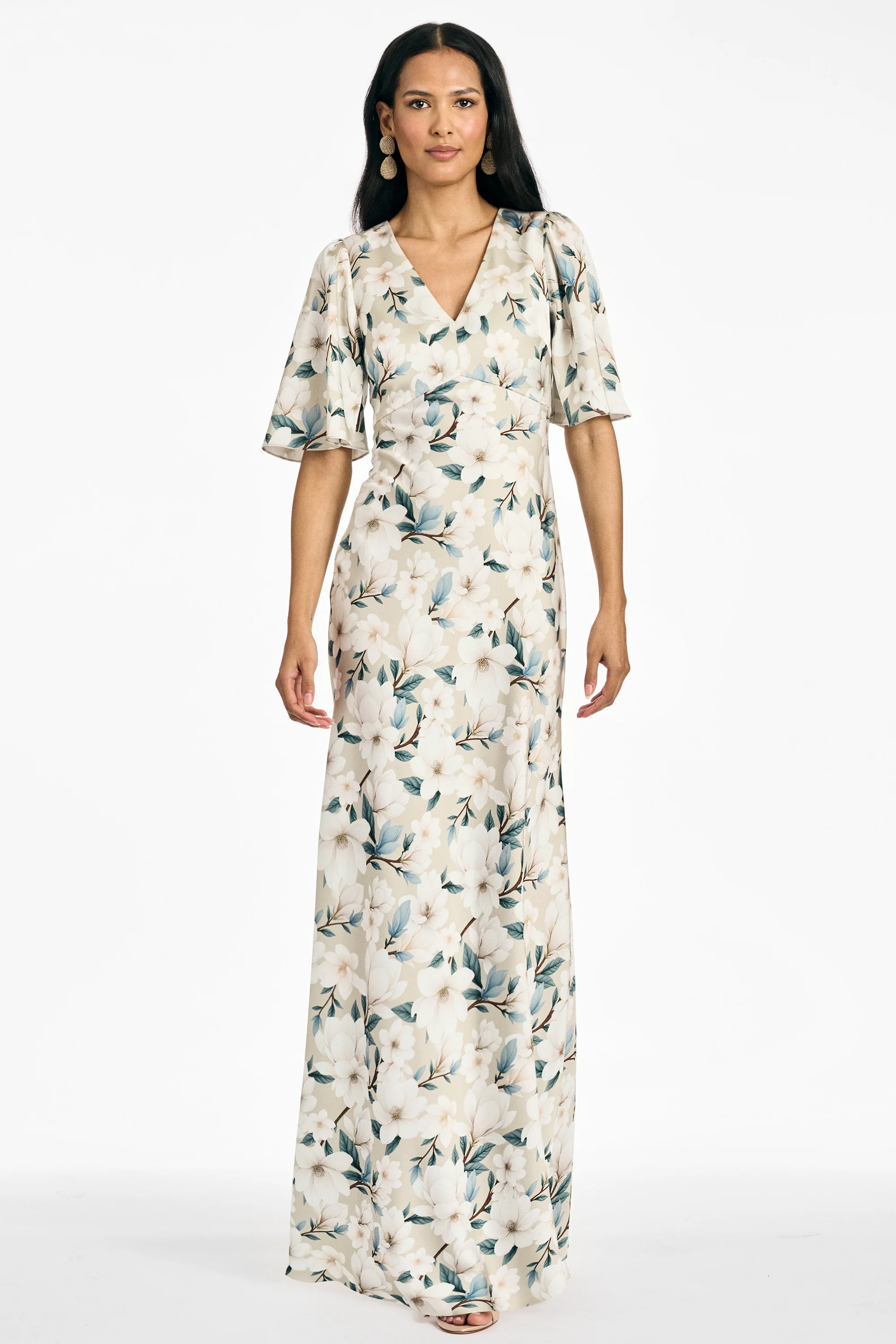 MAE GOWN - CHAMPAGNE MAGNOLIA - Image 3