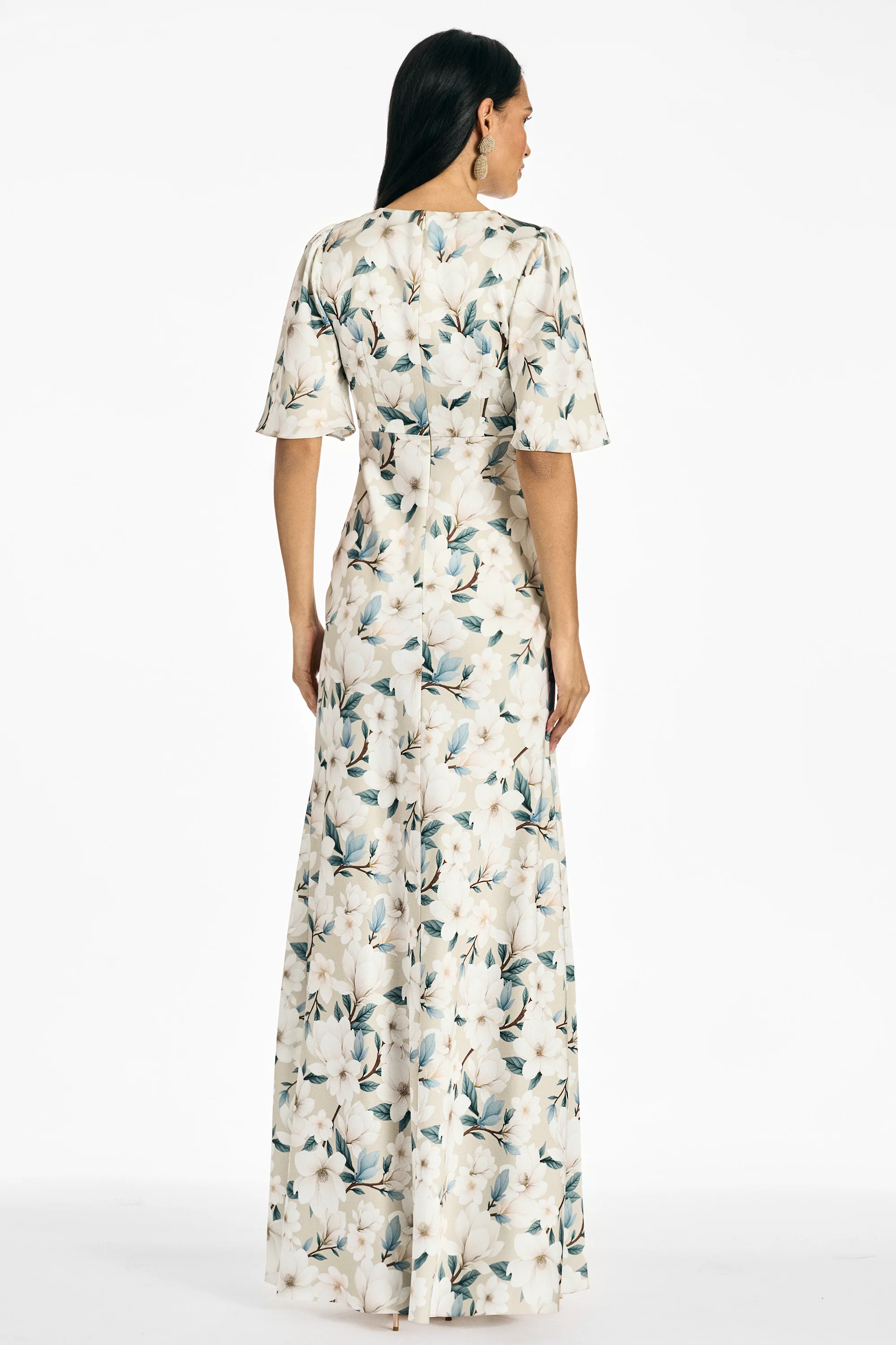 MAE GOWN - CHAMPAGNE MAGNOLIA - Image 4