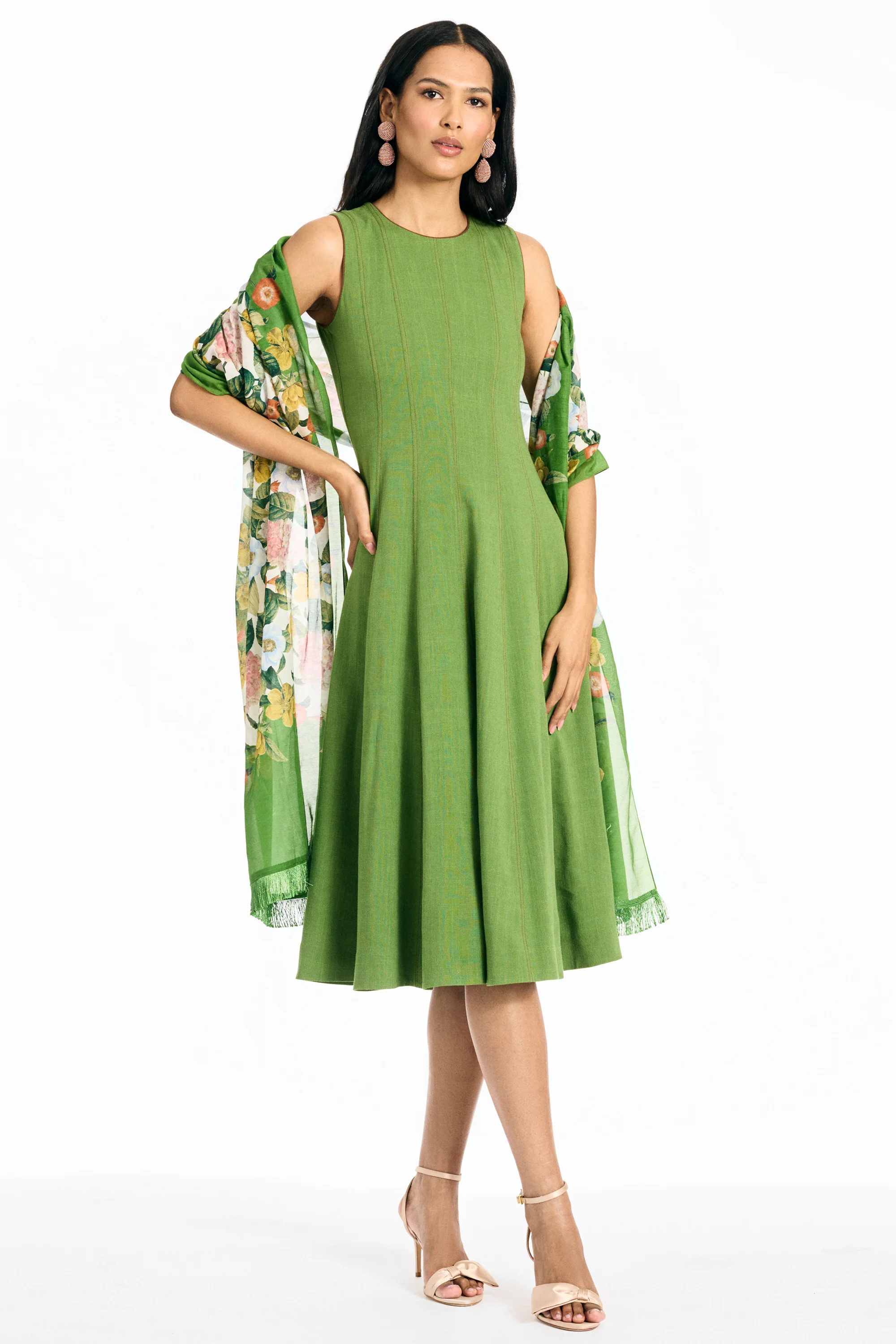 MARIPOSA DRESS - FERN GREEN - Image 3