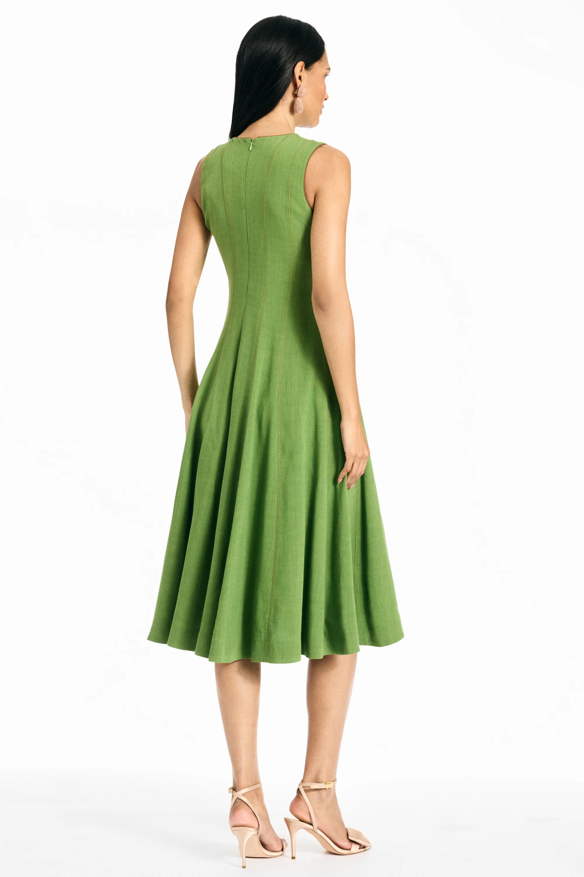 MARIPOSA DRESS - FERN GREEN - Image 4