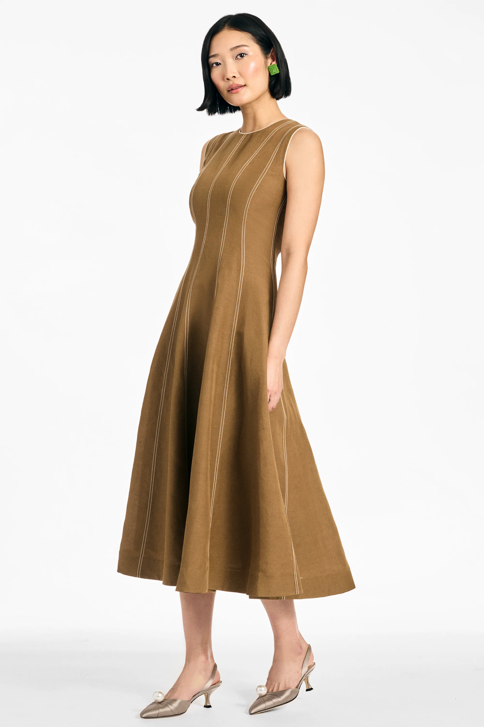 MARIPOSA DRESS - TOFFEE - Image 3