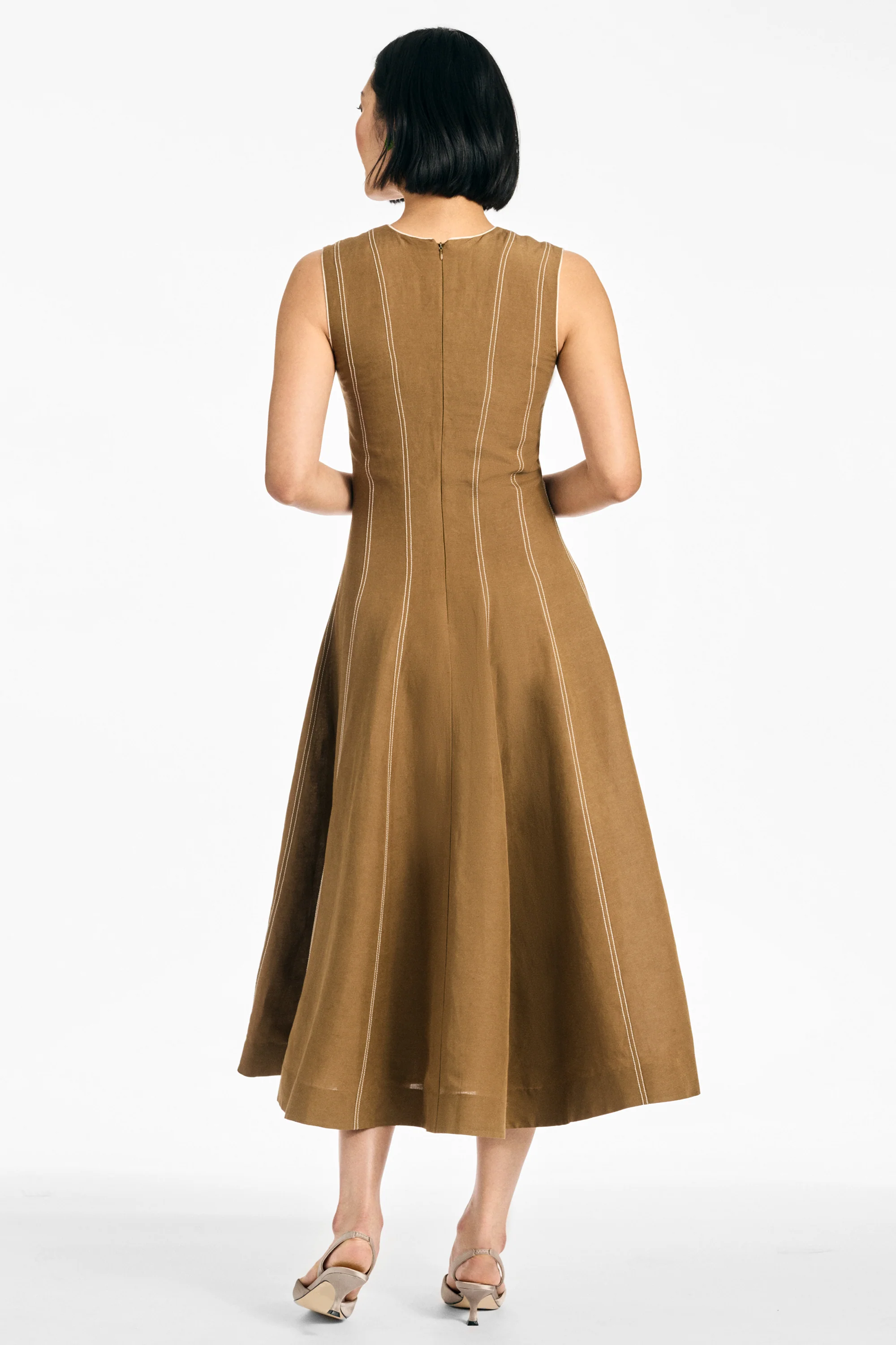 MARIPOSA DRESS - TOFFEE - Image 4