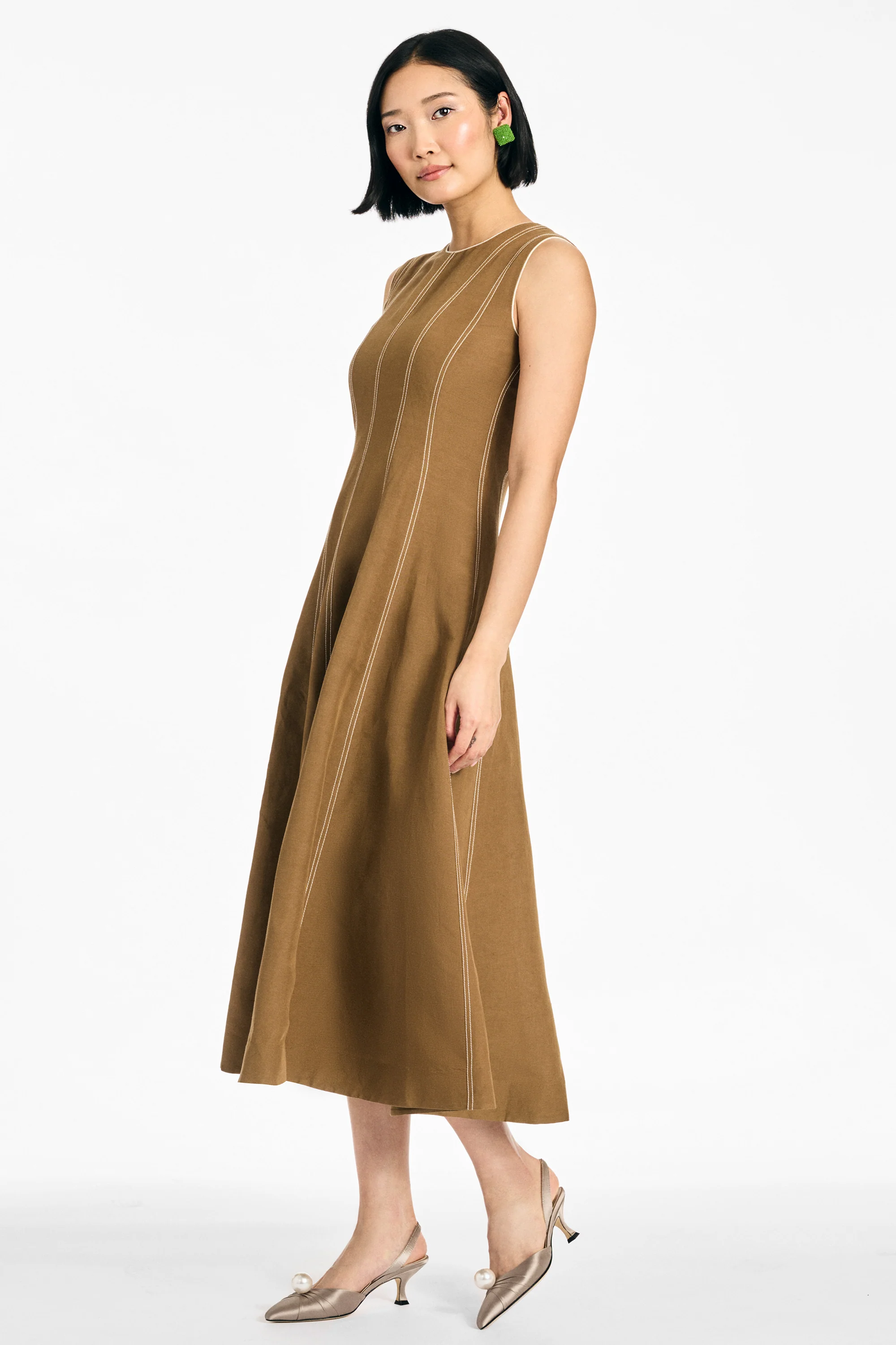 MARIPOSA DRESS - TOFFEE - Image 7