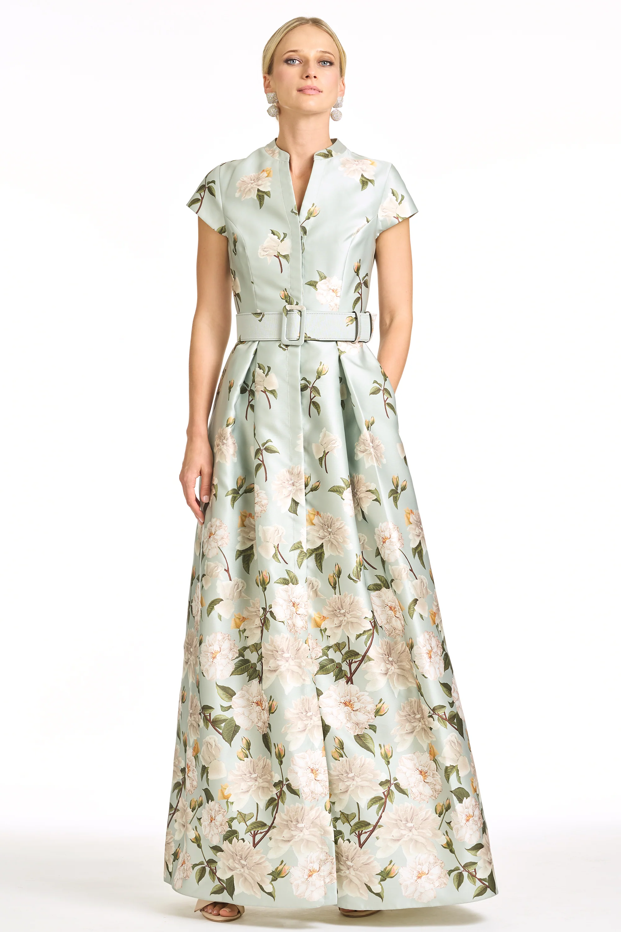 MARTA GOWN - CELADON SWEETBRIAR DEGRADE - Image 2