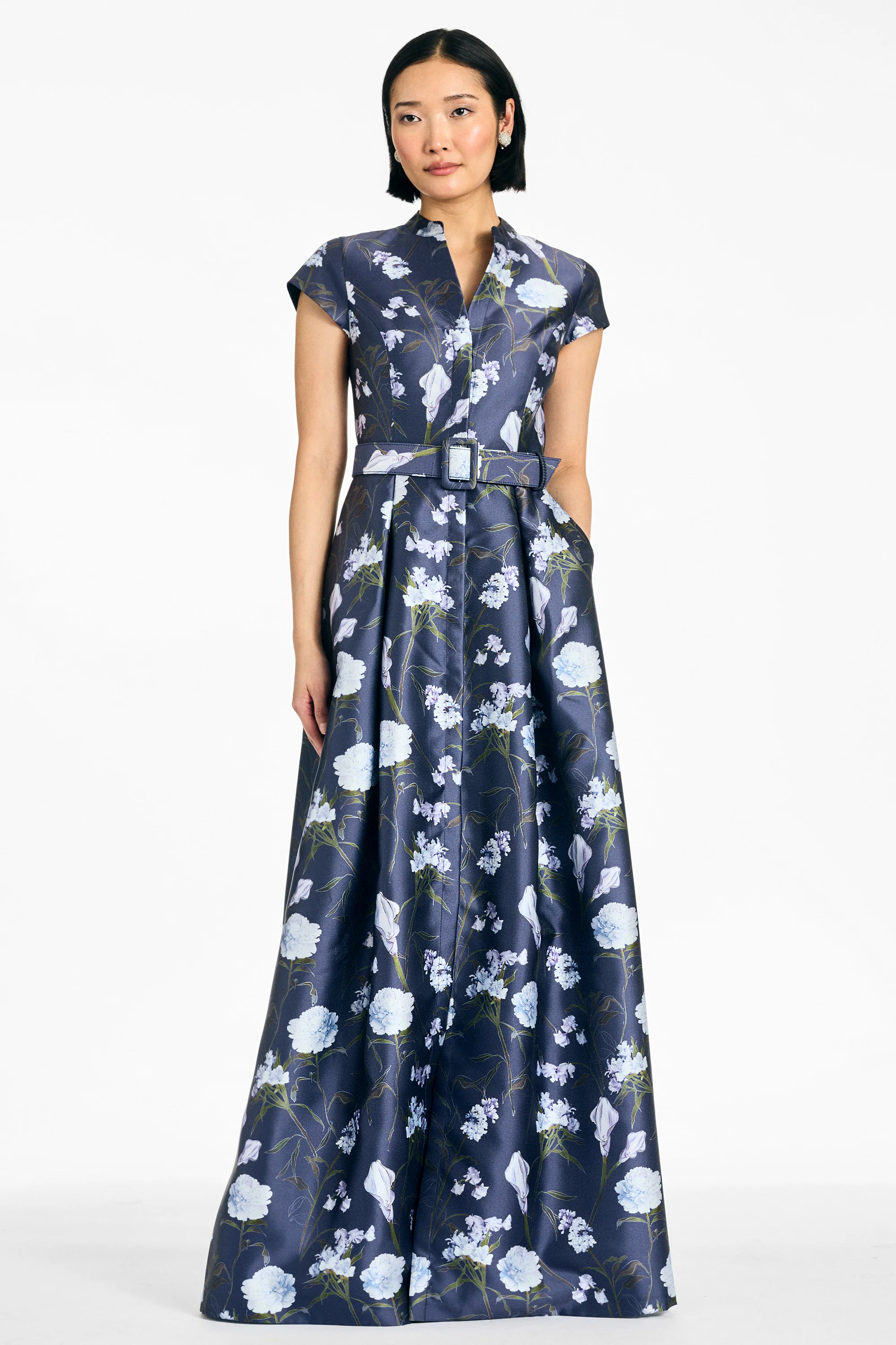 MARTA GOWN - GLACIAL BOUQUET - Image 4