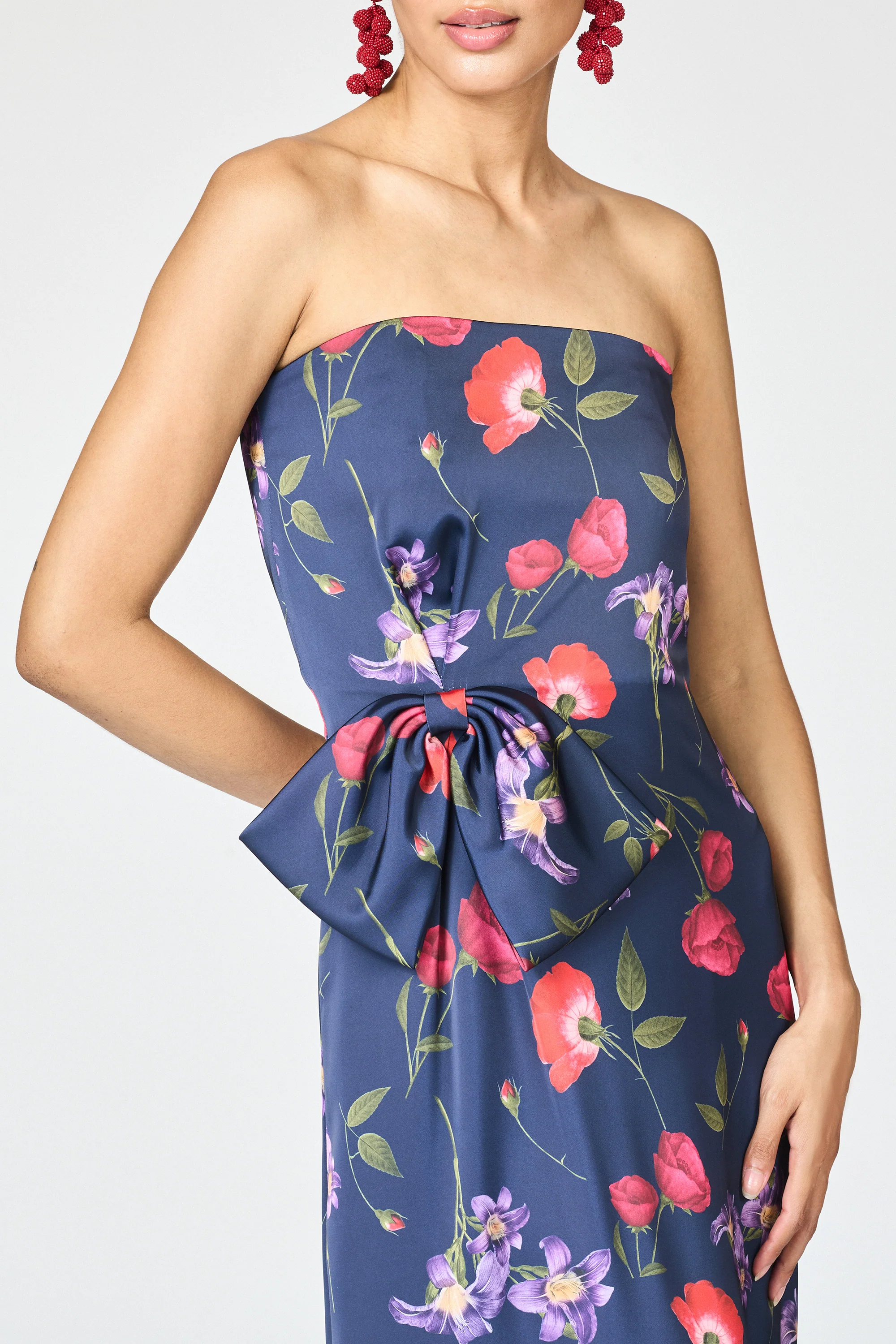 MONROE GOWN - MIDNIGHT JARDIN - FINAL SALE - Image 4
