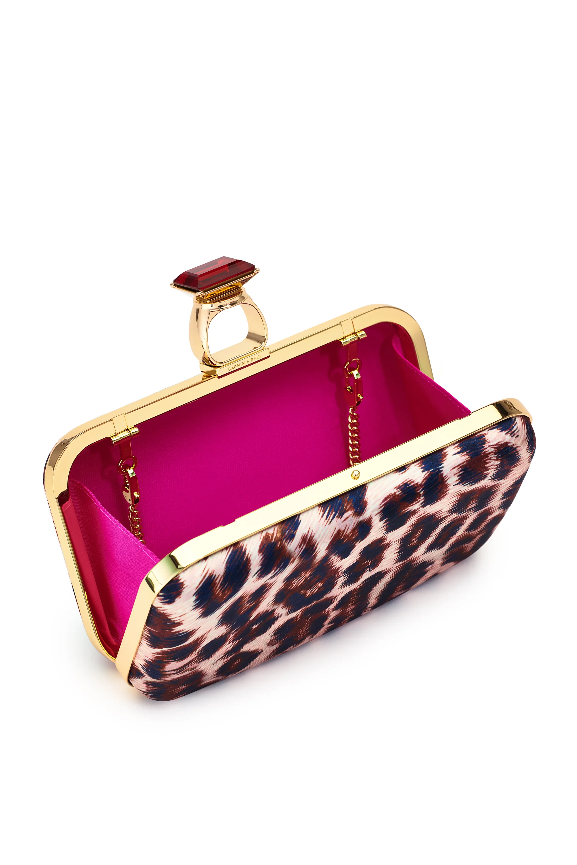 ON THE ROCKS CLUTCH - BIG CAT - FINAL SALE - Image 4