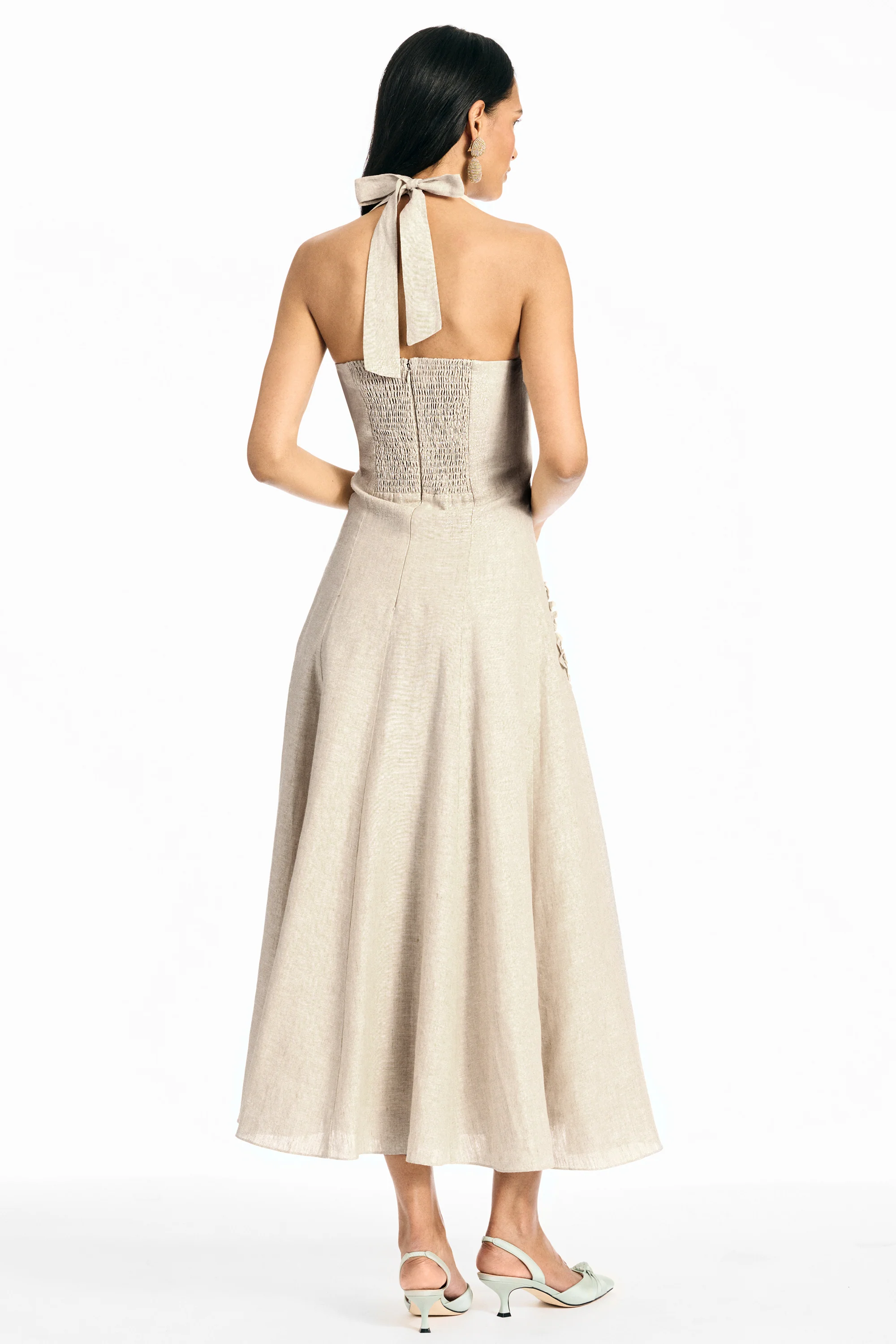 PIPPA DRESS - NATURAL - Image 4