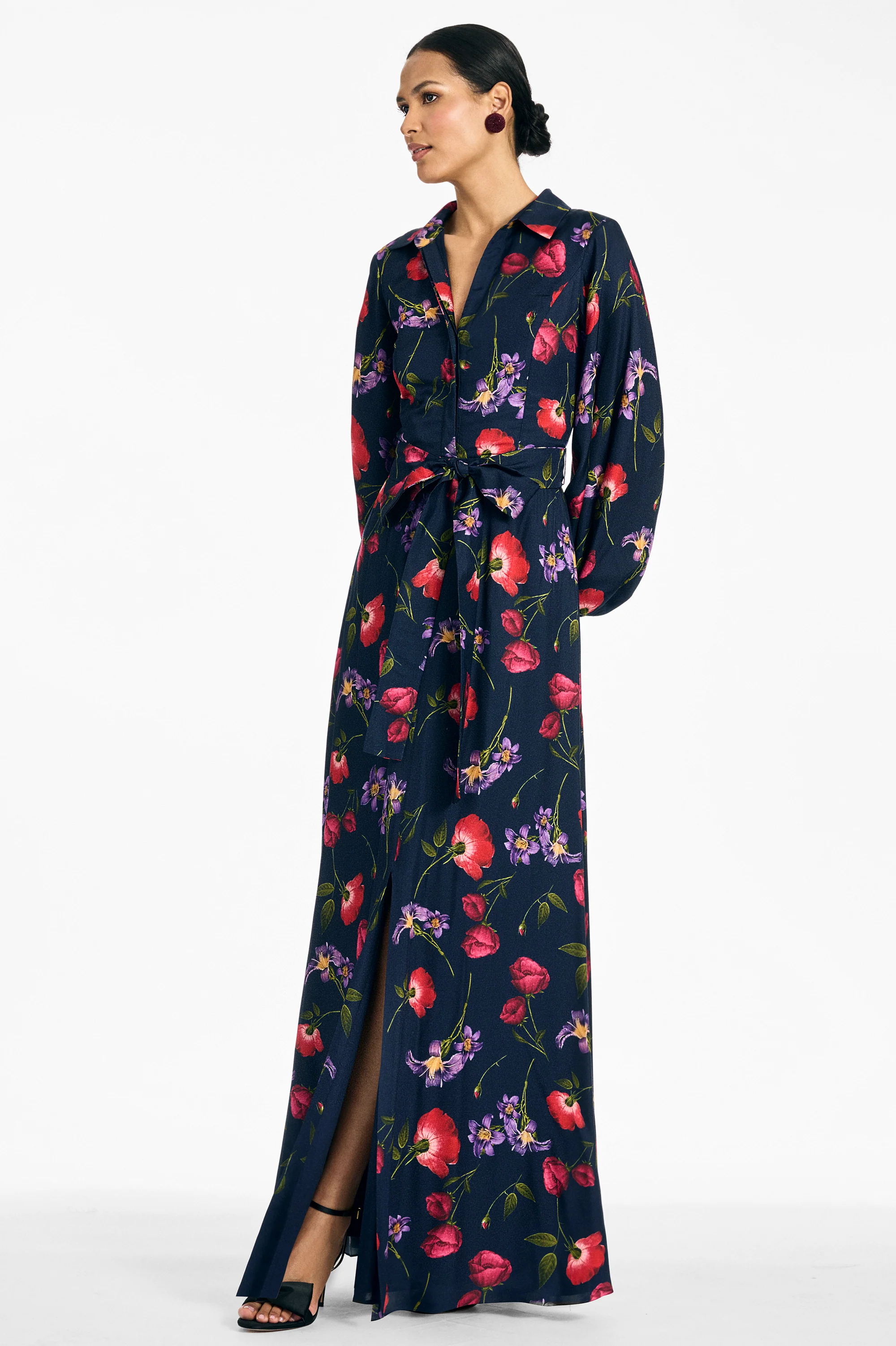 PRISCILLA GOWN - MIDNIGHT JARDIN - Image 3