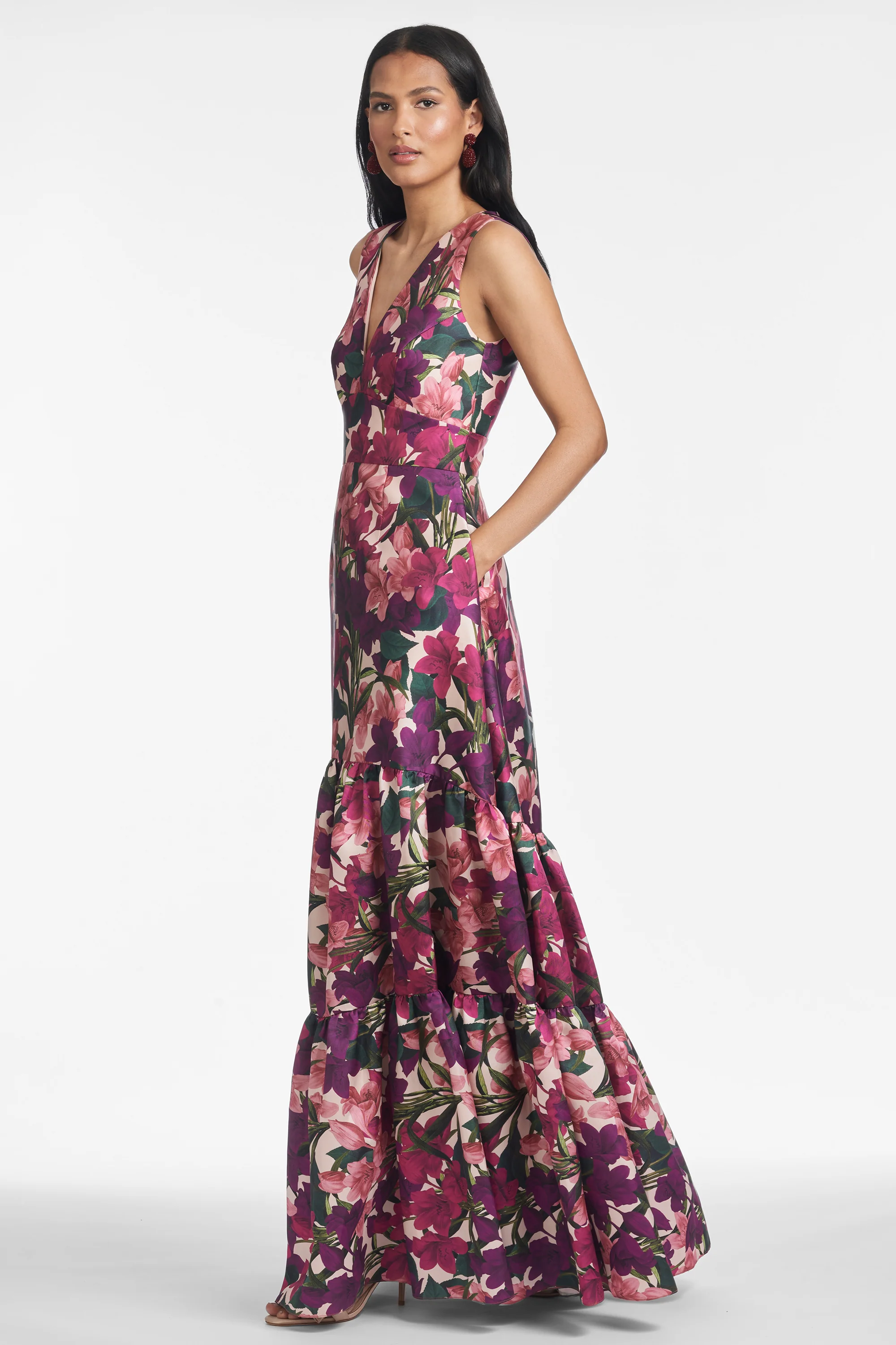 RORI GOWN - CASA BLANCA LILLIES - FINAL SALE - Image 5