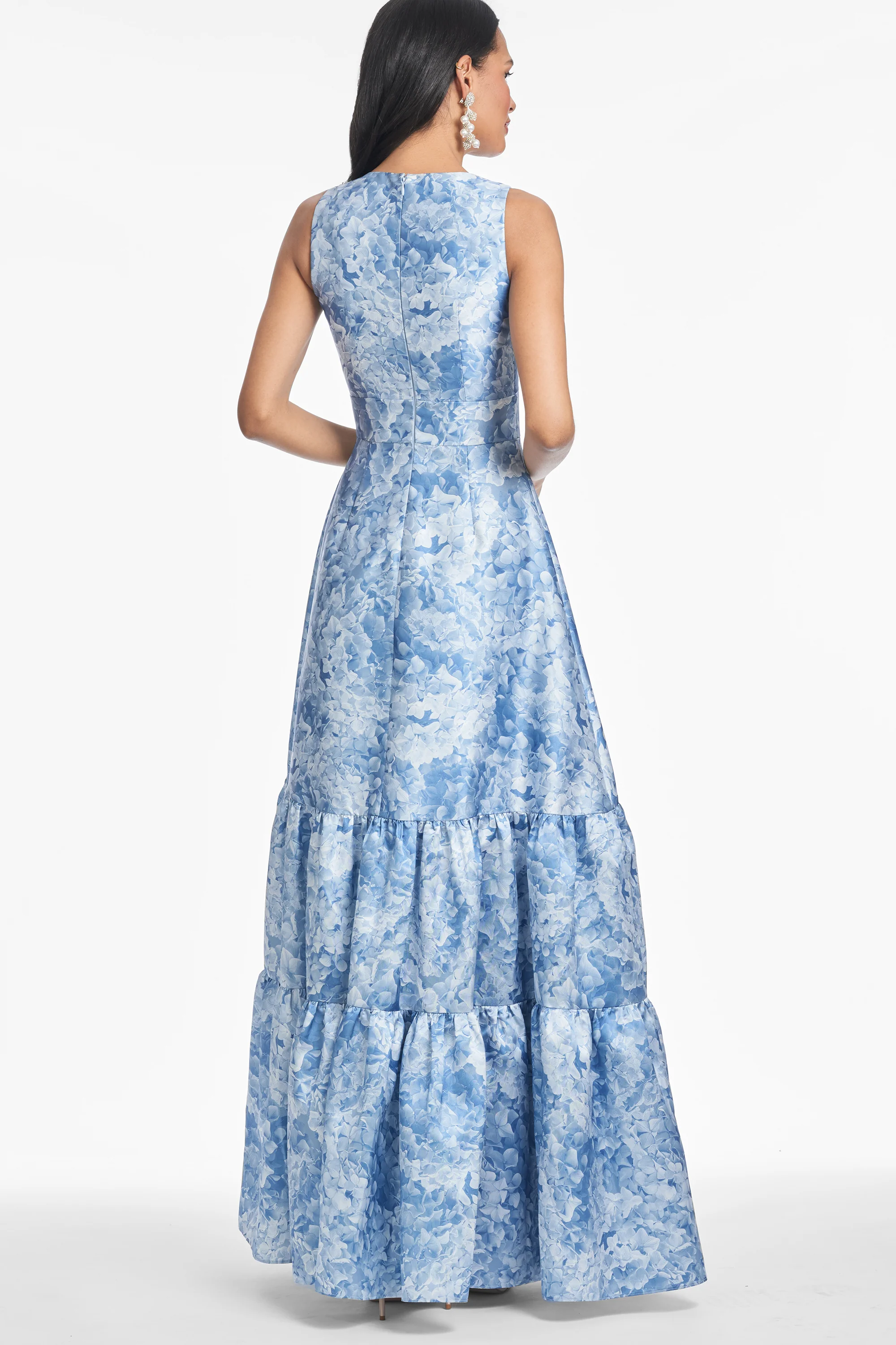 RORI GOWN - HYDRANGEA BLOOMS - FINAL SALE - Image 4