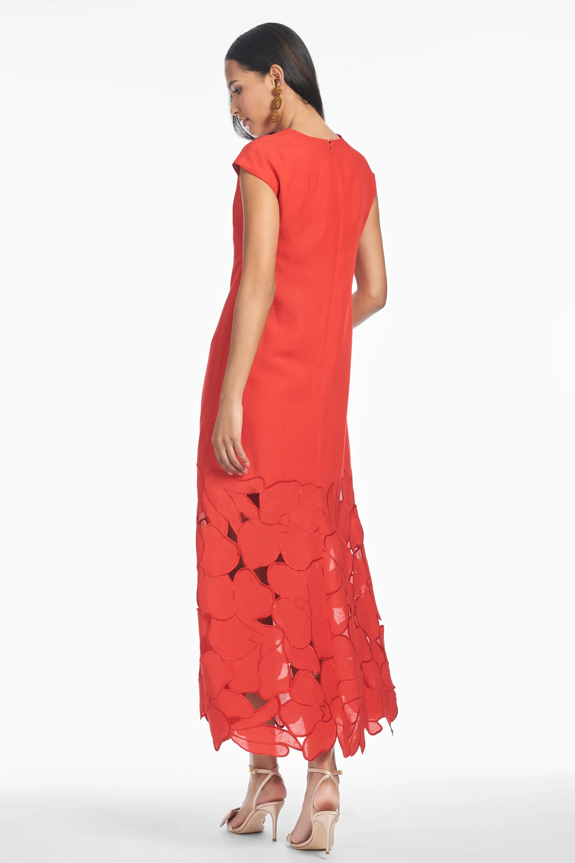 SABETTE DRESS - CHERRY - Image 3