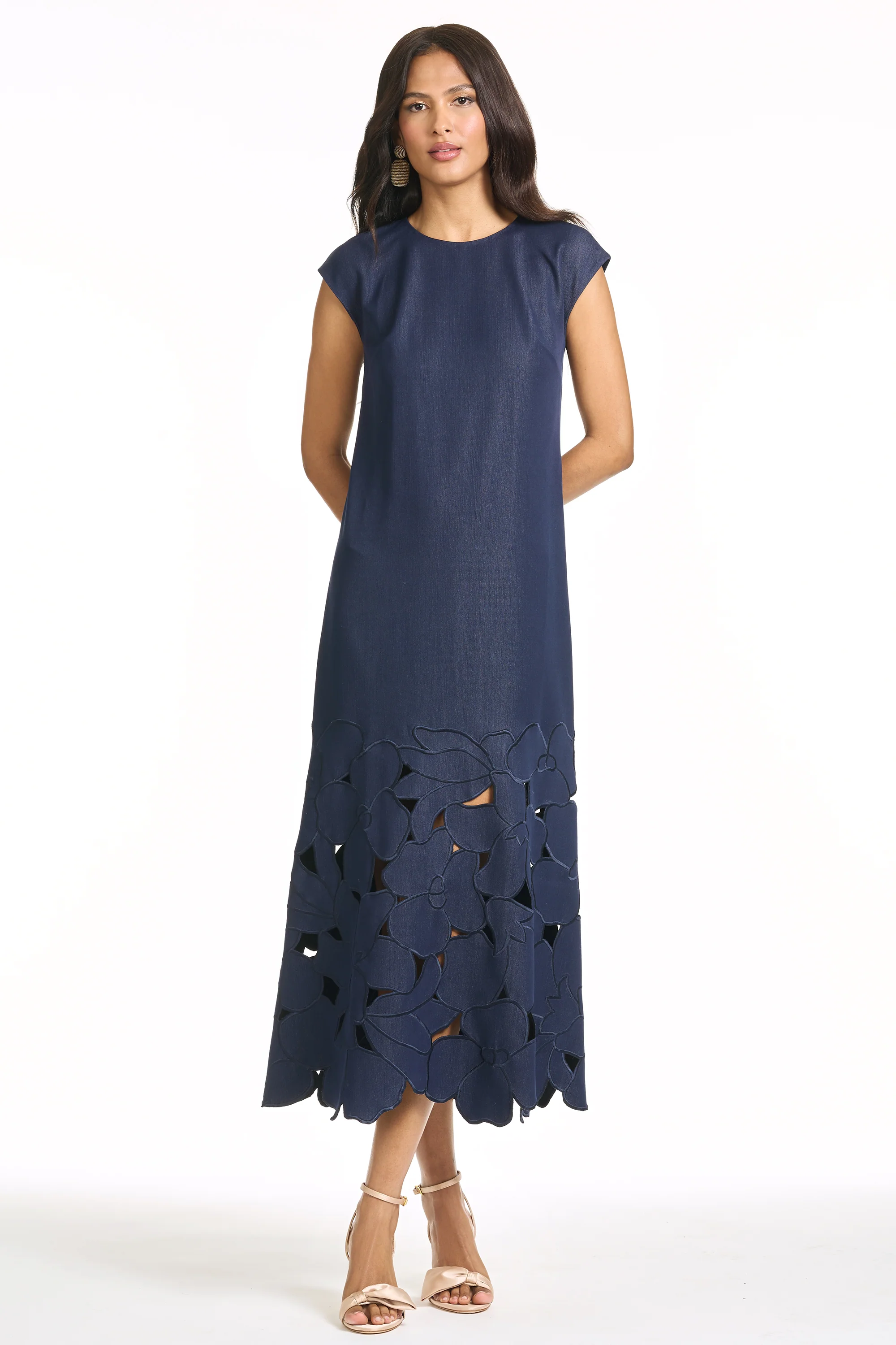 SABETTE DRESS - DENIM - Image 3