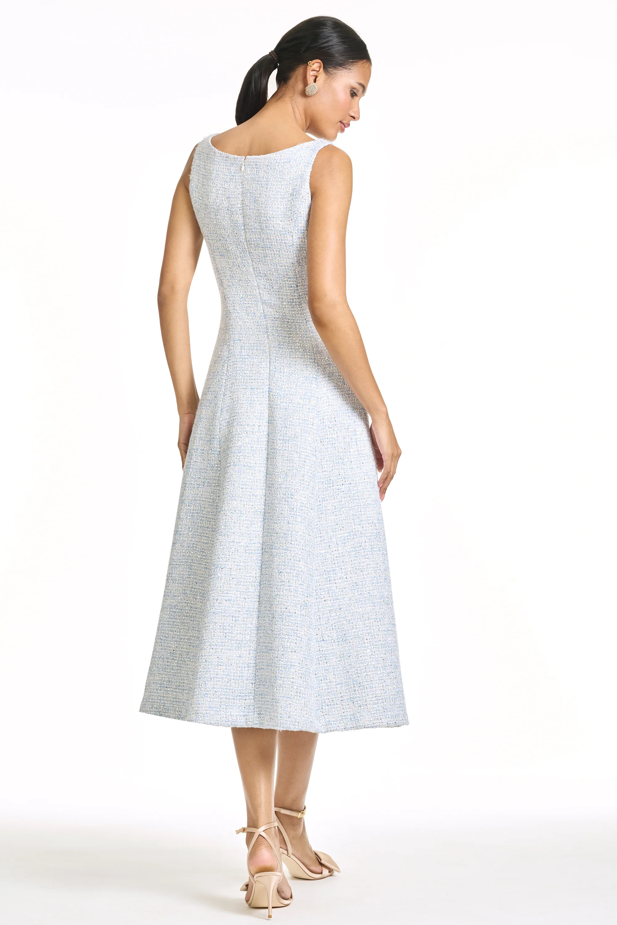SABRINA DRESS - ICE BLUE - Image 5